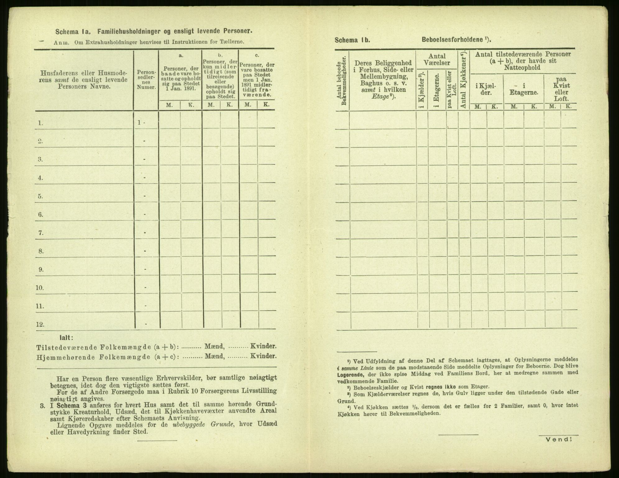 RA, 1891 census for 0301 Kristiania, 1891, p. 157394