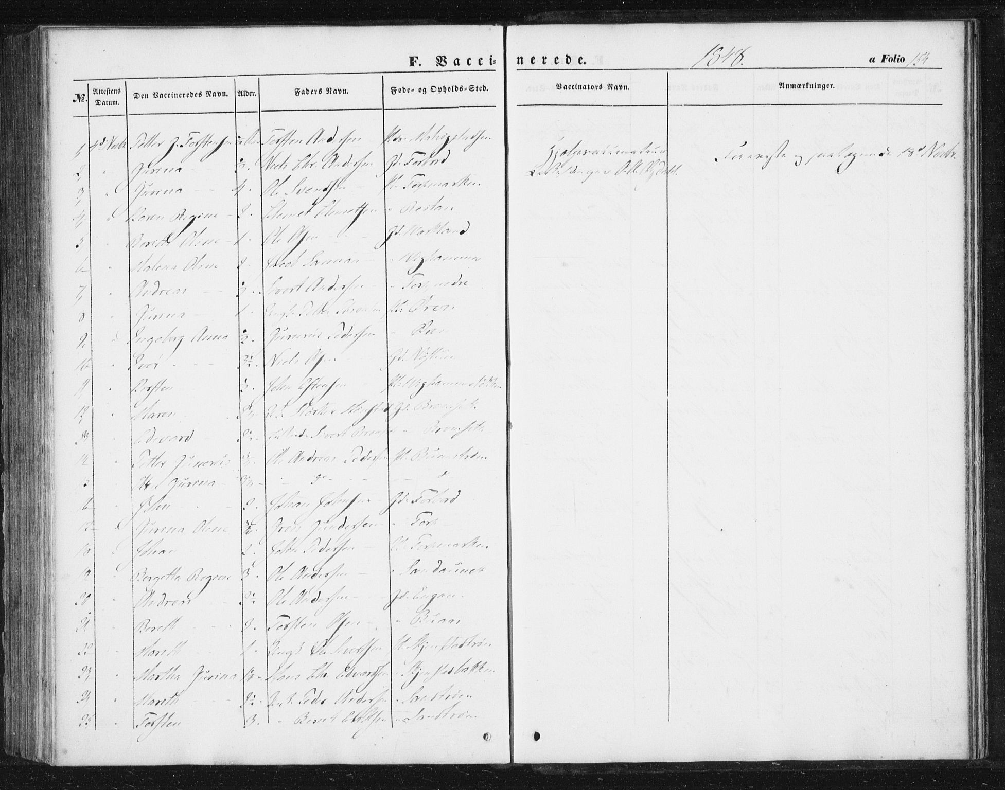 Ministerialprotokoller, klokkerbøker og fødselsregistre - Sør-Trøndelag, SAT/A-1456/616/L0407: Parish register (official) no. 616A04, 1848-1856, p. 154