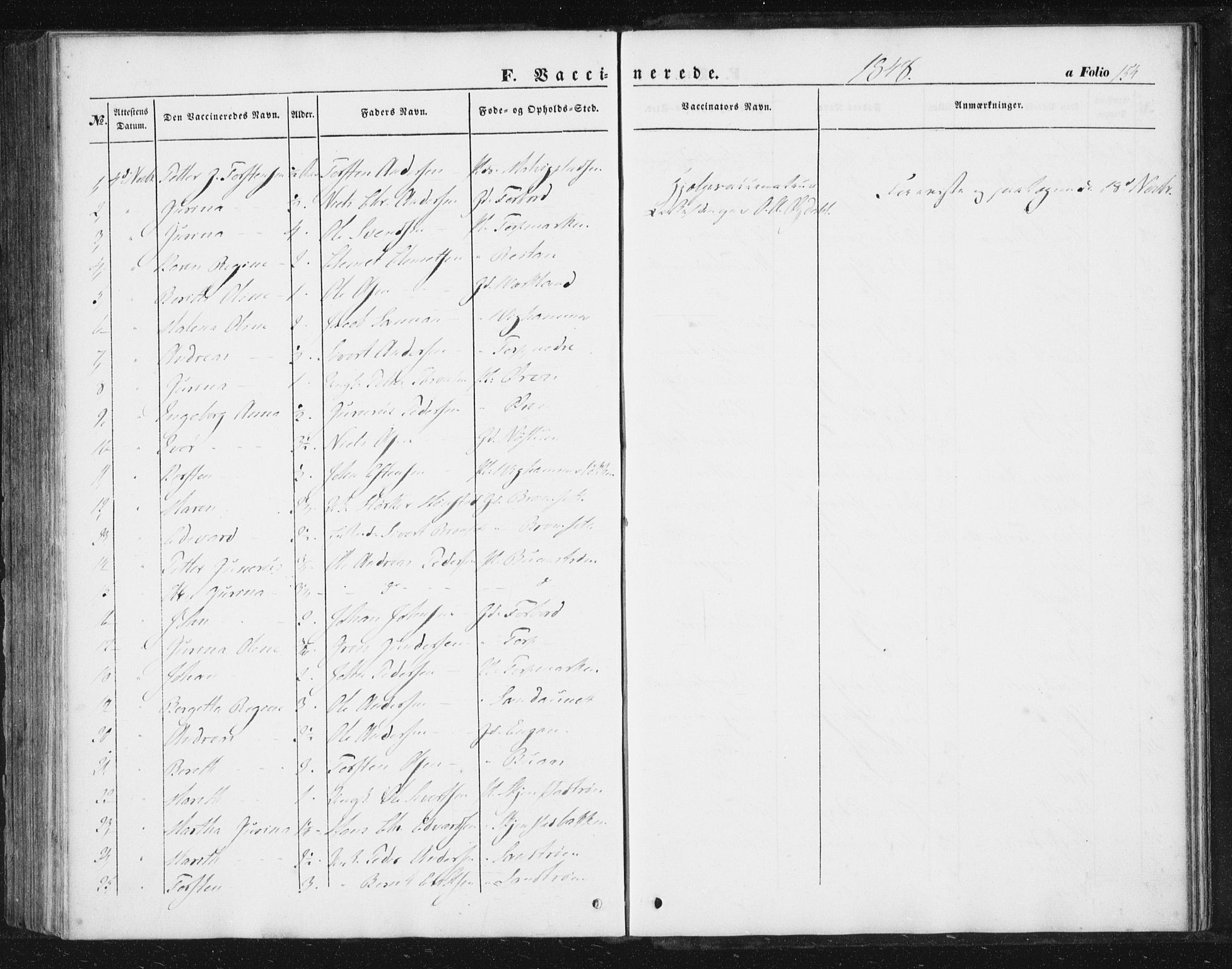 Ministerialprotokoller, klokkerbøker og fødselsregistre - Sør-Trøndelag, AV/SAT-A-1456/616/L0407: Parish register (official) no. 616A04, 1848-1856, p. 154