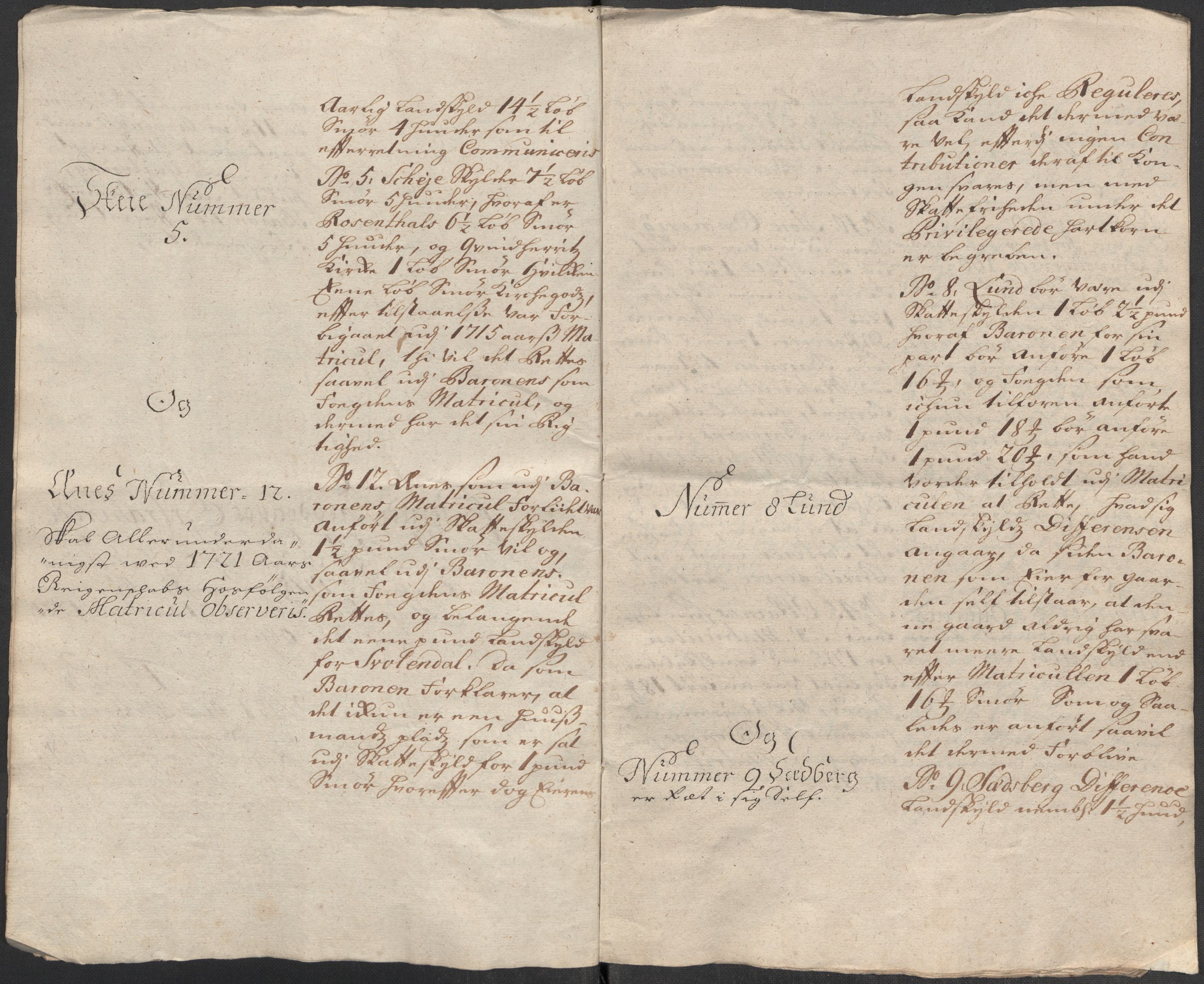 Rentekammeret inntil 1814, Reviderte regnskaper, Fogderegnskap, AV/RA-EA-4092/R49/L3140: Fogderegnskap Rosendal Baroni, 1718-1720, p. 171