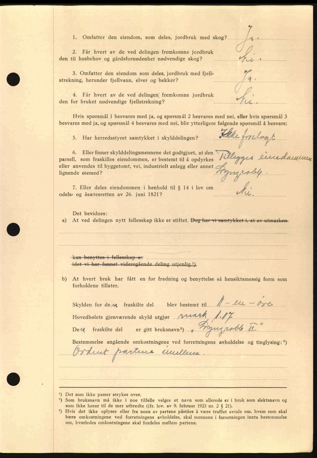 Nordmøre sorenskriveri, AV/SAT-A-4132/1/2/2Ca: Mortgage book no. A91, 1941-1942, Diary no: : 2219/1941