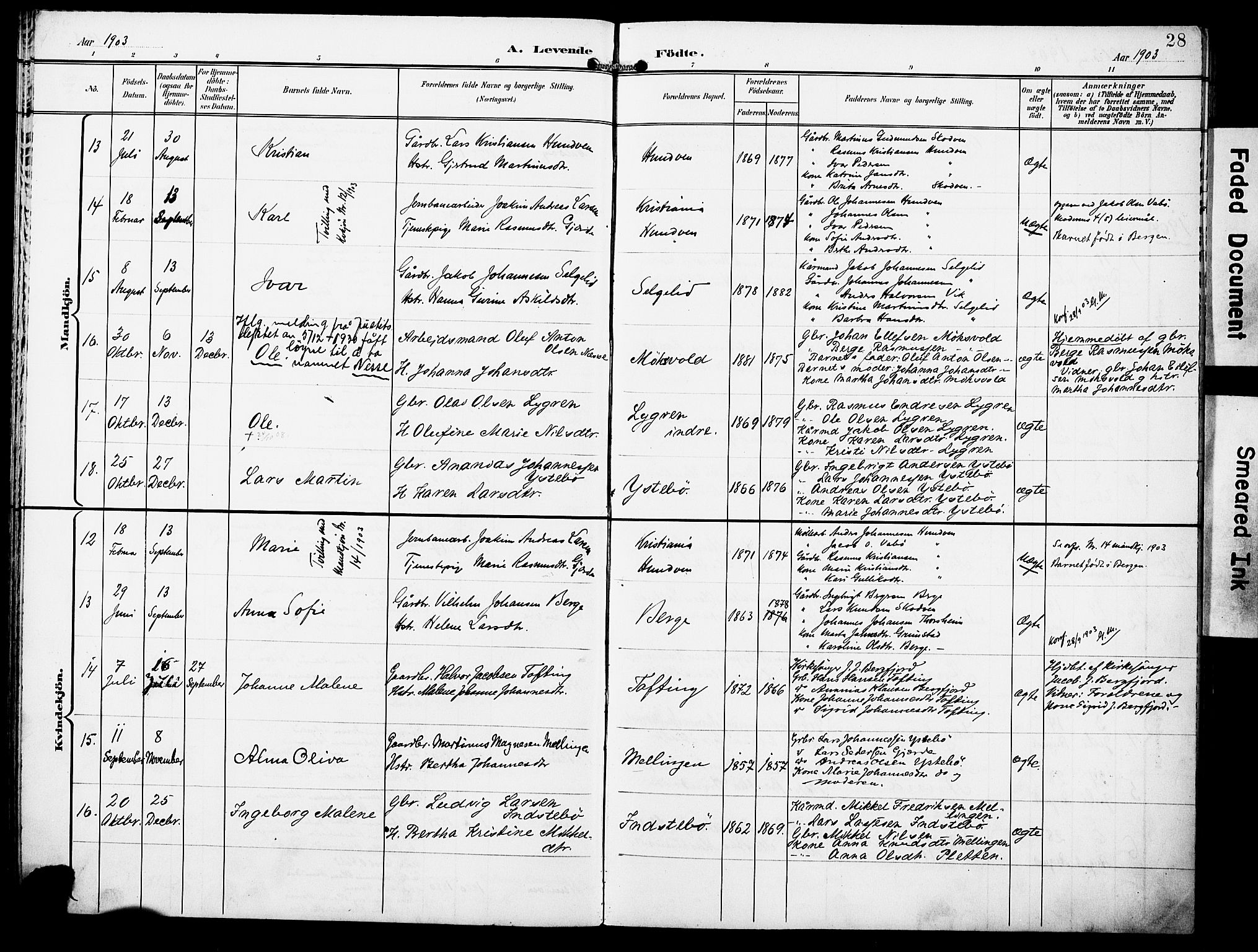Lindås Sokneprestembete, AV/SAB-A-76701/H/Haa/Haae/L0002: Parish register (official) no. E 2, 1897-1912, p. 28