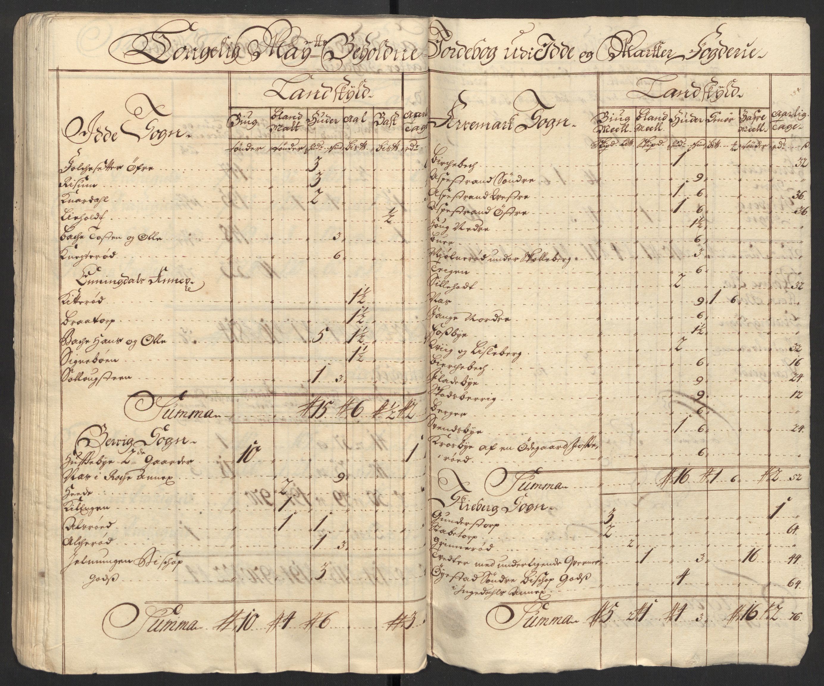 Rentekammeret inntil 1814, Reviderte regnskaper, Fogderegnskap, AV/RA-EA-4092/R01/L0019: Fogderegnskap Idd og Marker, 1710, p. 67