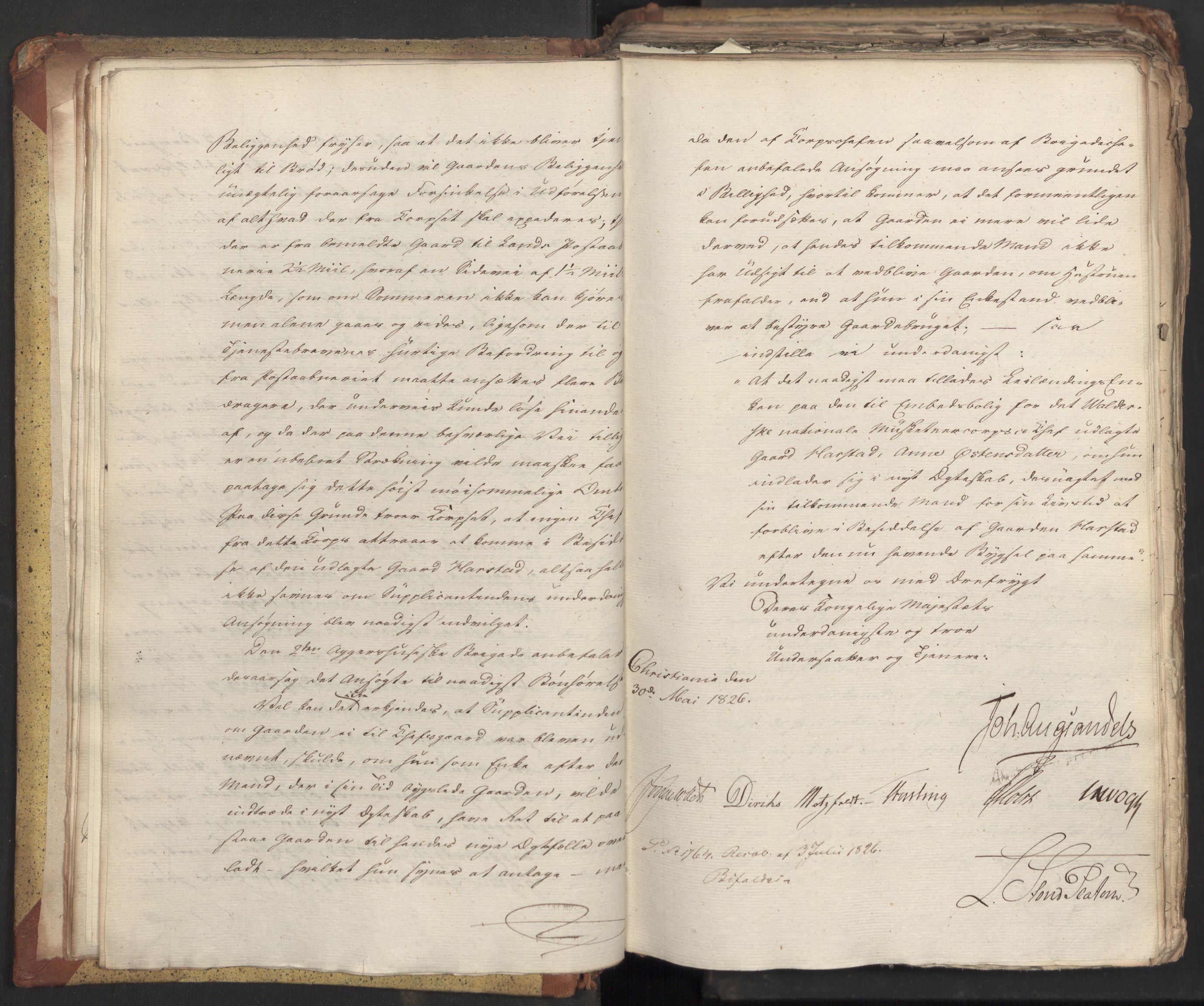 Statsrådsavdelingen i Stockholm, RA/S-1003/D/Da/L0047: Regjeringsinnstillinger nr. 3501-3659, 1826, p. 29