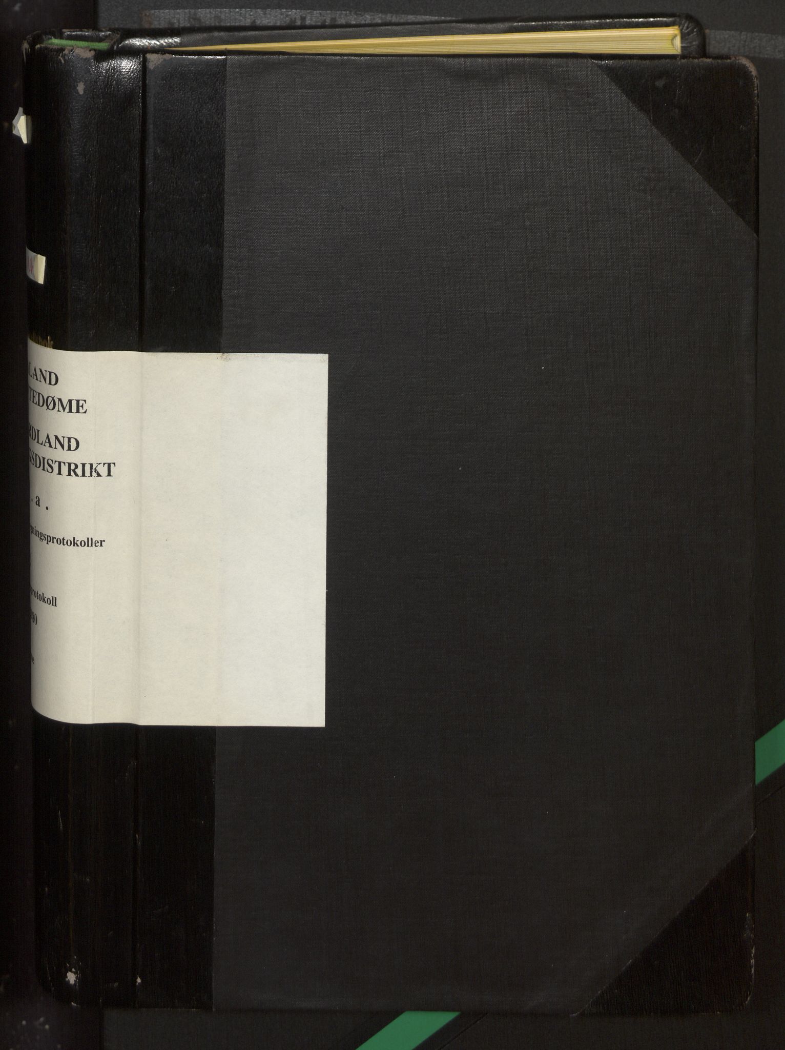 Hordaland jordskiftedøme - I Nordhordland jordskiftedistrikt, AV/SAB-A-6801/A/Aa/L0062: Forhandlingsprotokoll, 1975-1980