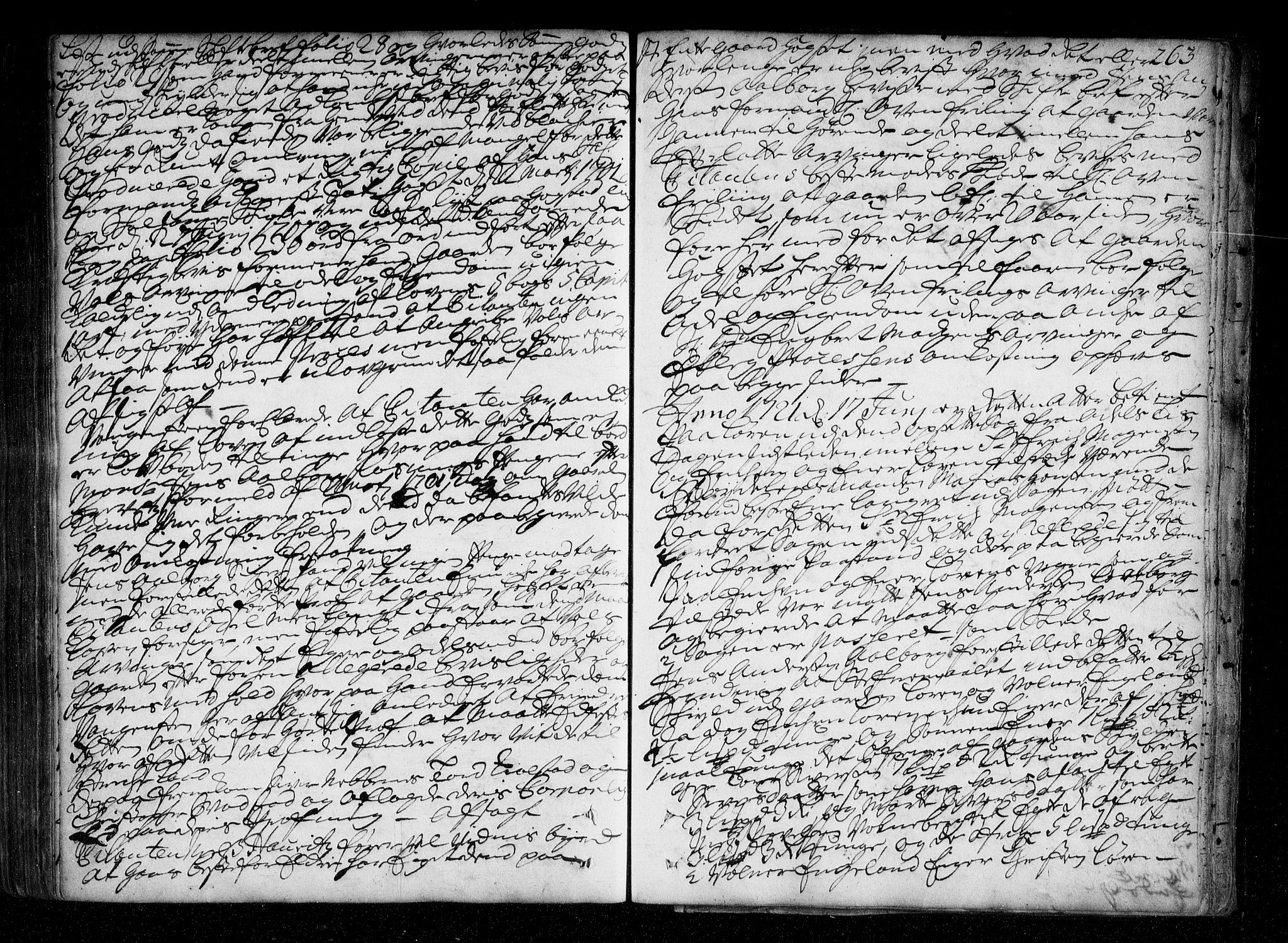 Nedre Romerike sorenskriveri, AV/SAO-A-10469/F/Fb/L0036: Tingbok, 1718-1721, p. 262b-263a