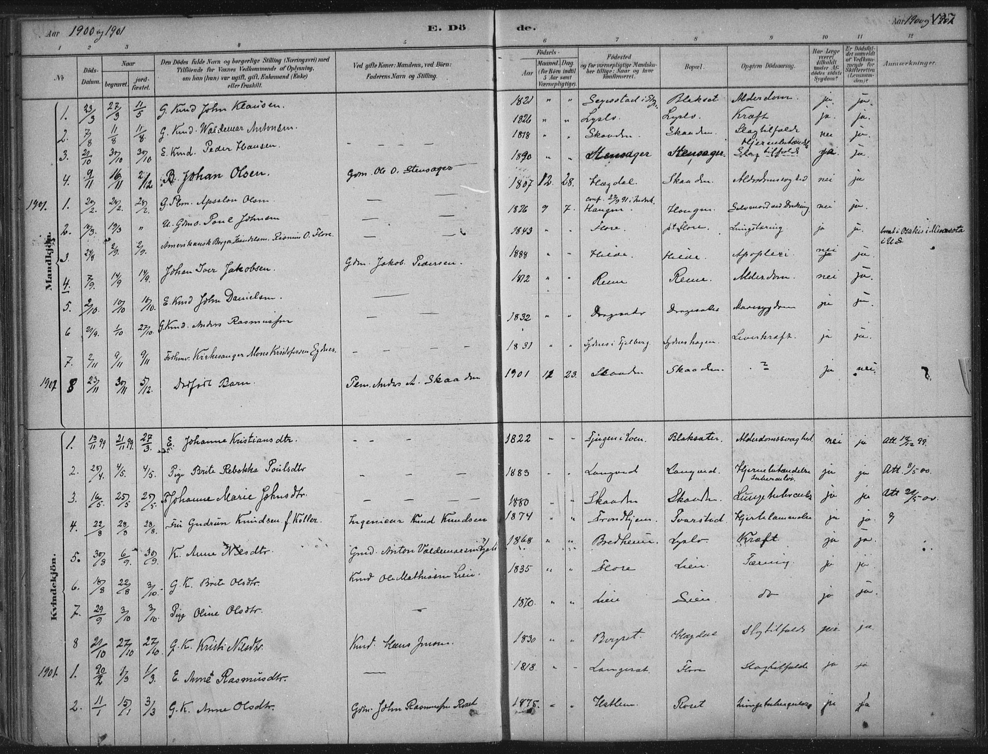 Innvik sokneprestembete, AV/SAB-A-80501: Parish register (official) no. B  1, 1879-1902, p. 137