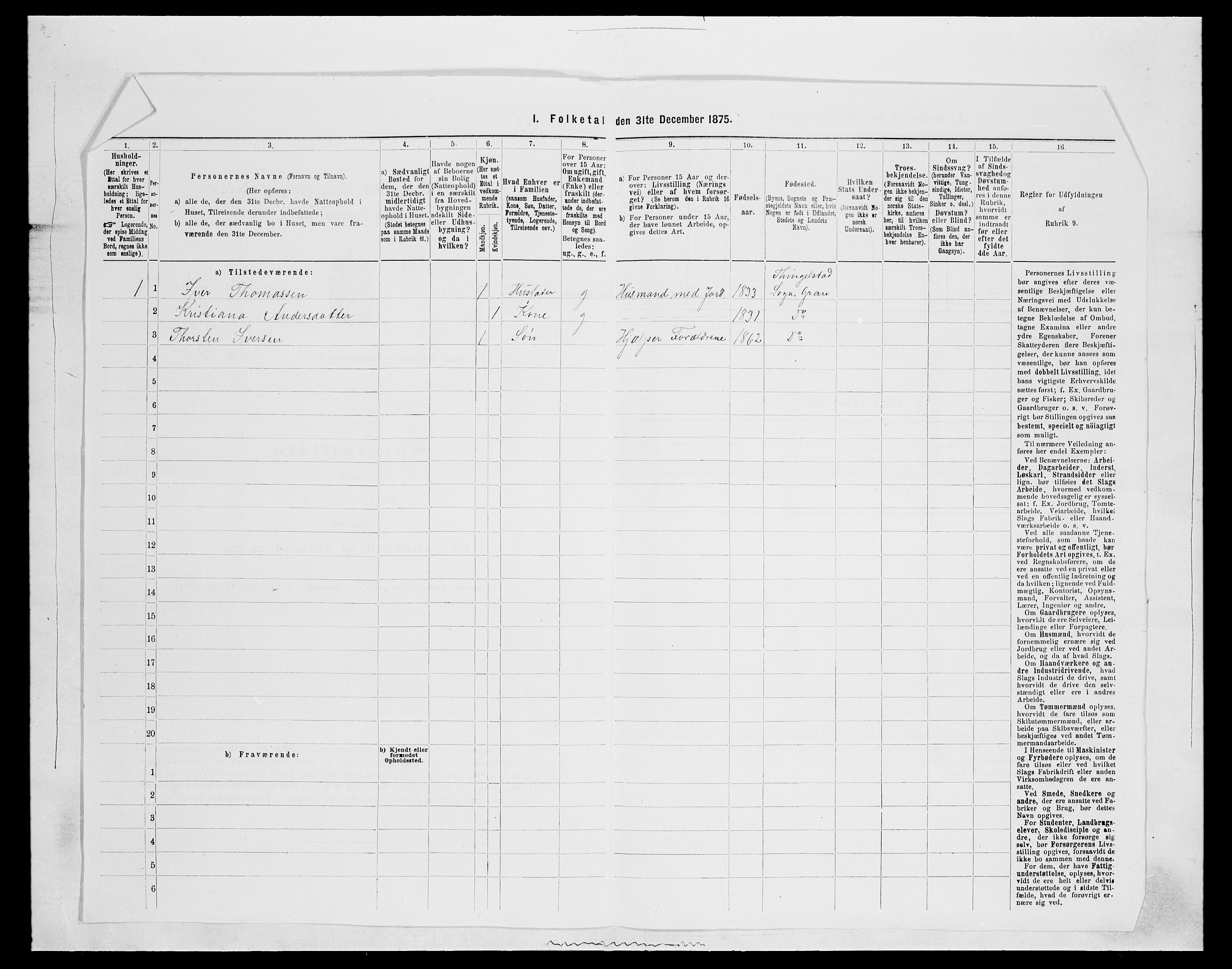 SAH, 1875 census for 0534P Gran, 1875, p. 1697