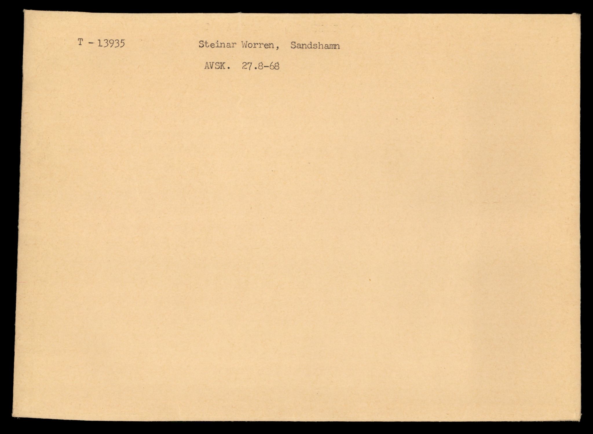 Møre og Romsdal vegkontor - Ålesund trafikkstasjon, AV/SAT-A-4099/F/Fe/L0042: Registreringskort for kjøretøy T 13906 - T 14079, 1927-1998, p. 446