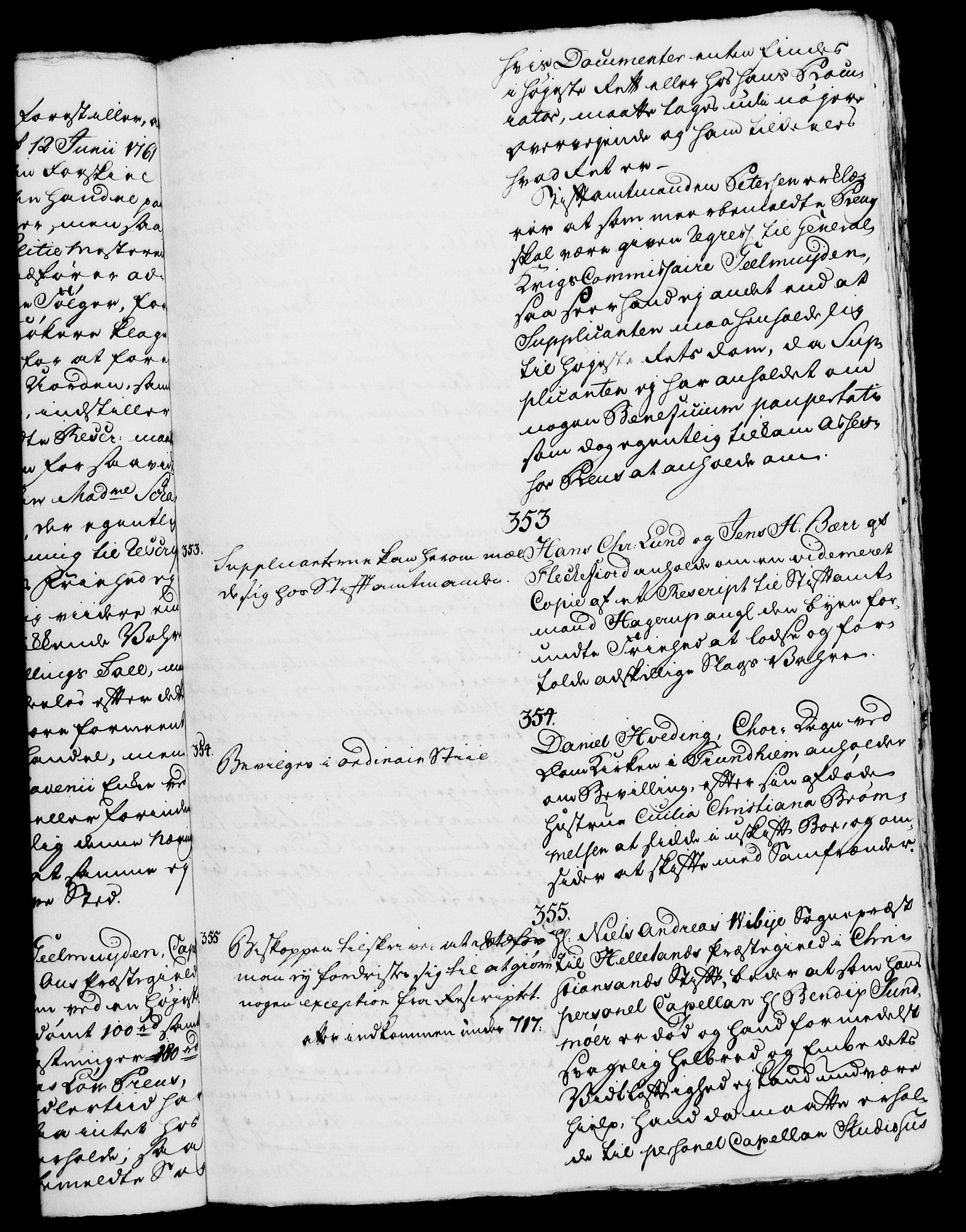Danske Kanselli 1572-1799, AV/RA-EA-3023/H/Hc/Hca/L0001: Norske supplikker, 1771