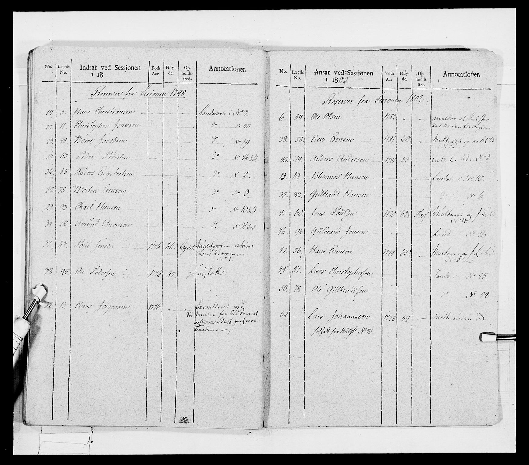 Generalitets- og kommissariatskollegiet, Det kongelige norske kommissariatskollegium, AV/RA-EA-5420/E/Eh/L0033: Nordafjelske gevorbne infanteriregiment, 1810, p. 254