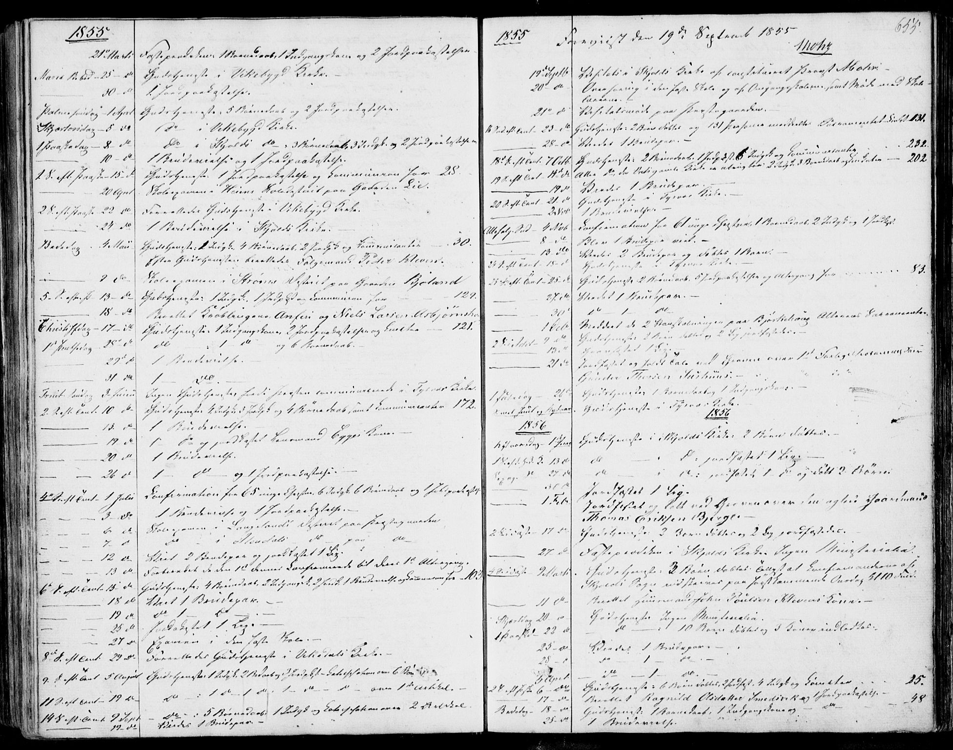 Skjold sokneprestkontor, AV/SAST-A-101847/H/Ha/Haa/L0006: Parish register (official) no. A 6.2, 1835-1858, p. 655