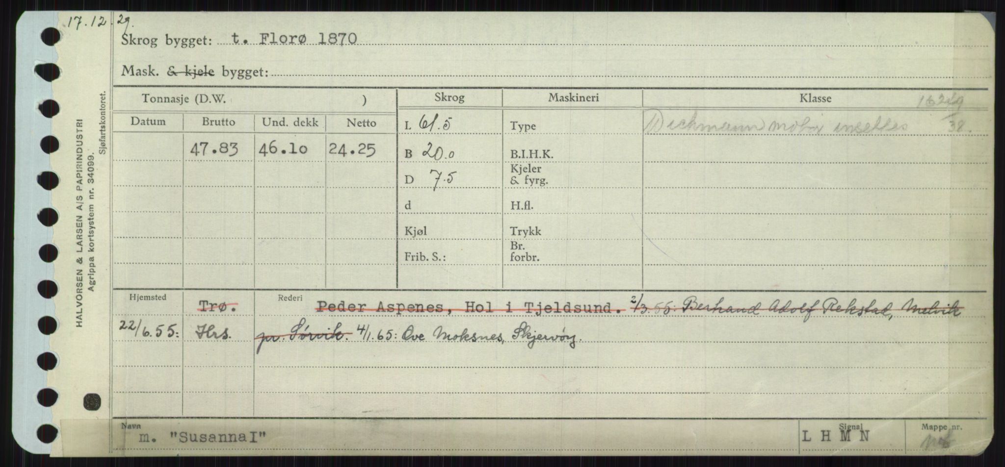 Sjøfartsdirektoratet med forløpere, Skipsmålingen, RA/S-1627/H/Ha/L0005/0002: Fartøy, S-Sven / Fartøy, Skjo-Sven, p. 801