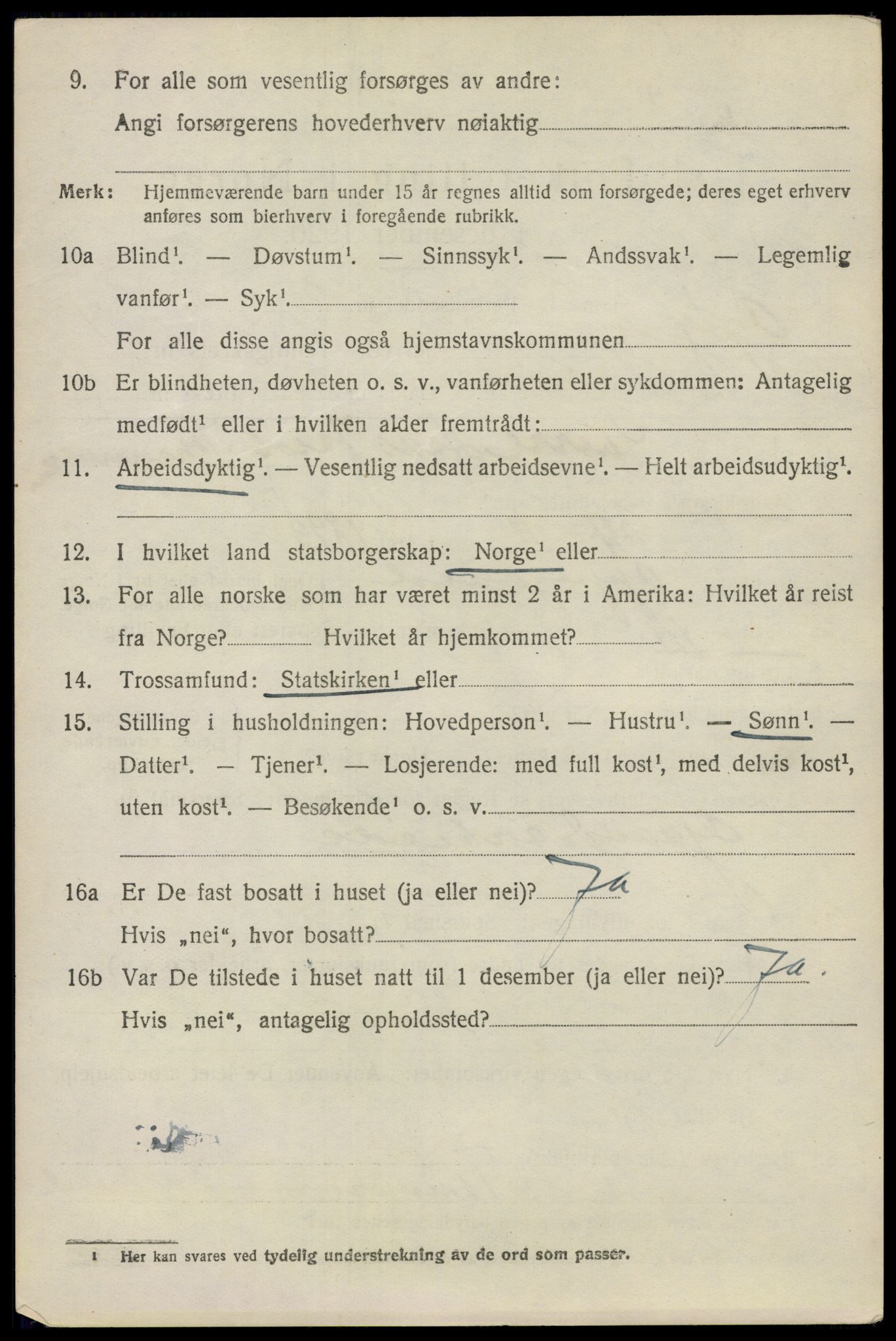 SAO, 1920 census for Oppegård, 1920, p. 1660