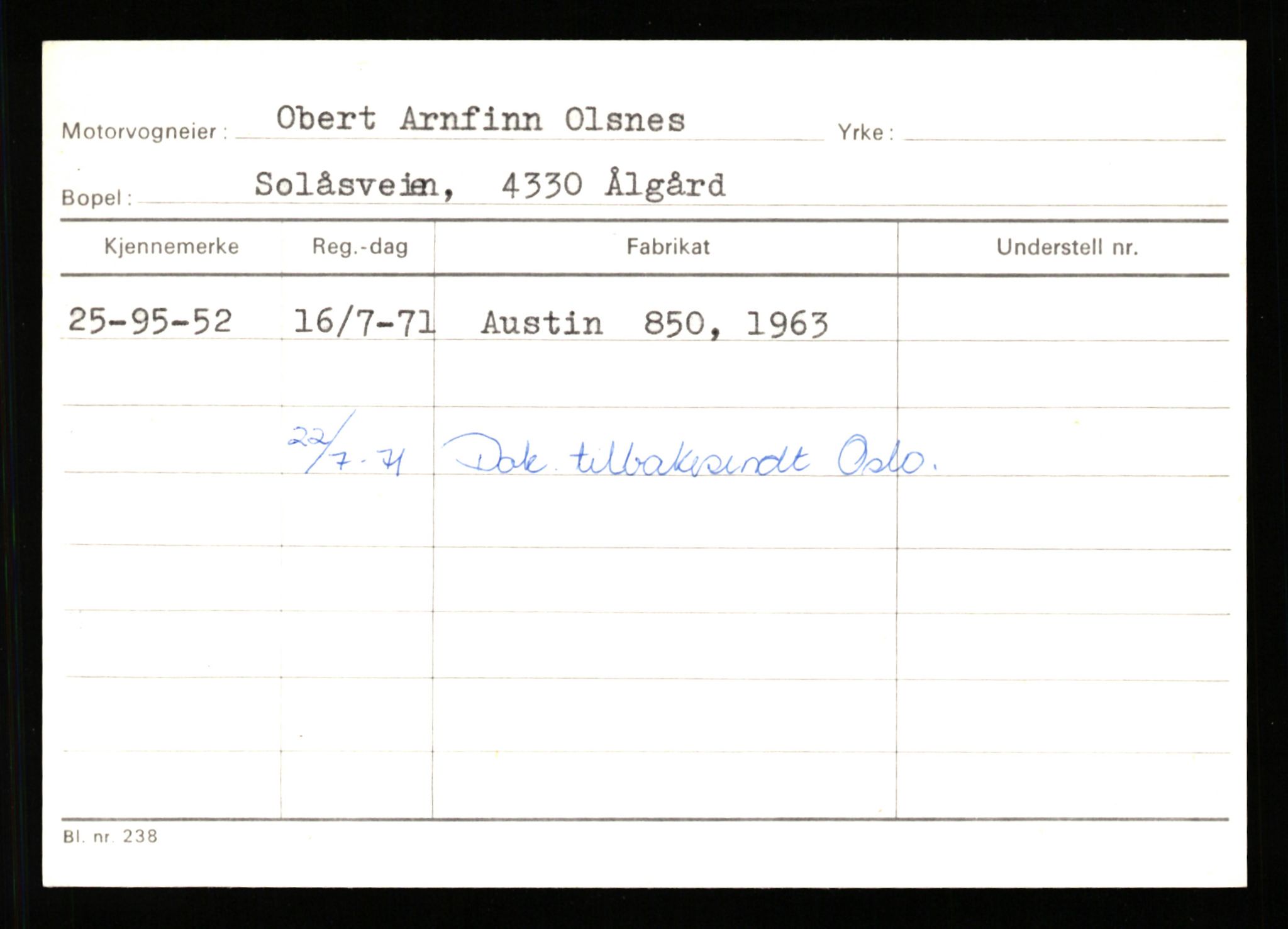 Stavanger trafikkstasjon, AV/SAST-A-101942/0/G/L0011: Registreringsnummer: 240000 - 363477, 1930-1971, p. 671