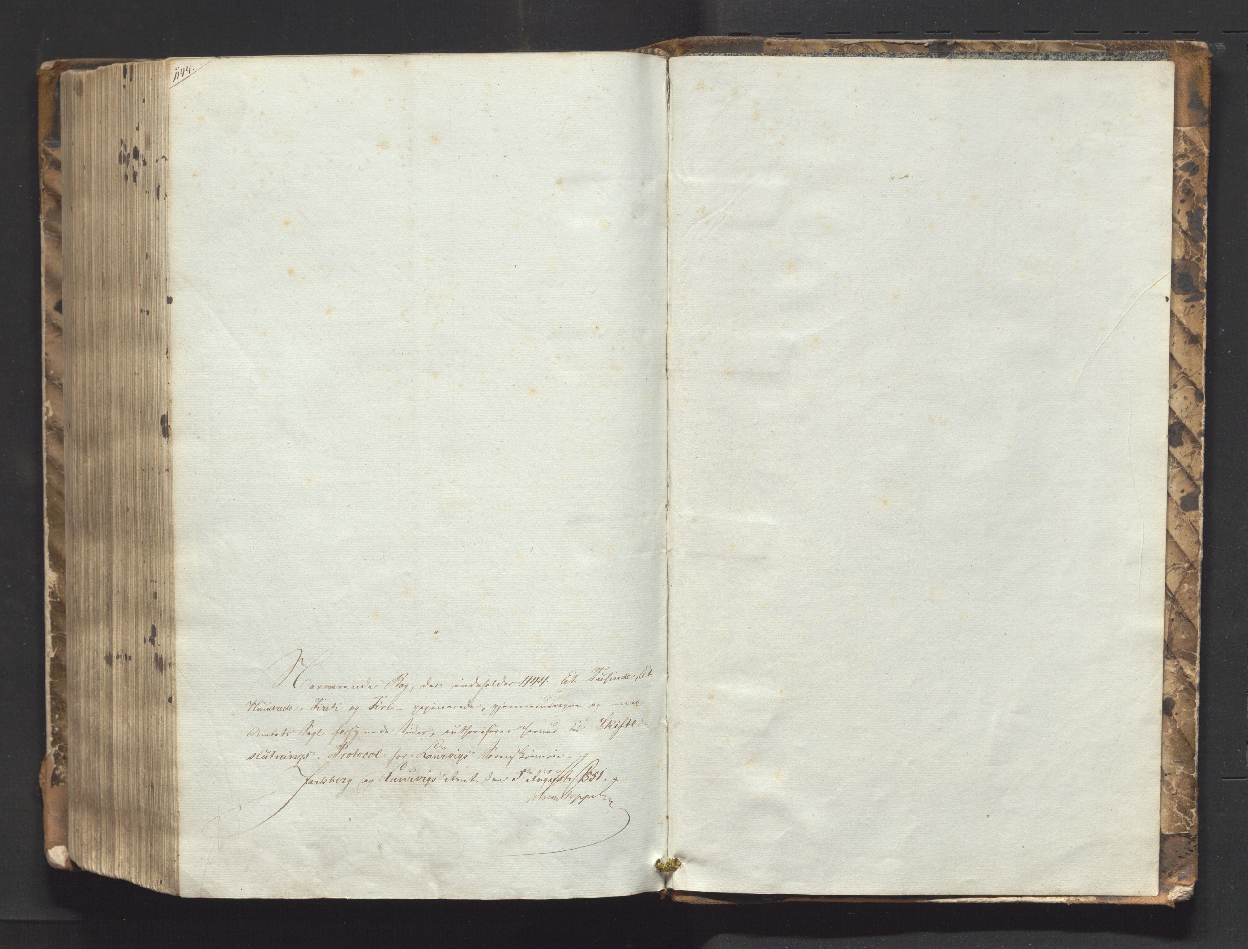Larvik sorenskriveri, AV/SAKO-A-83/H/Hd/Hdd/L0003: Skifteutlodningsprotokoll, 1851-1864
