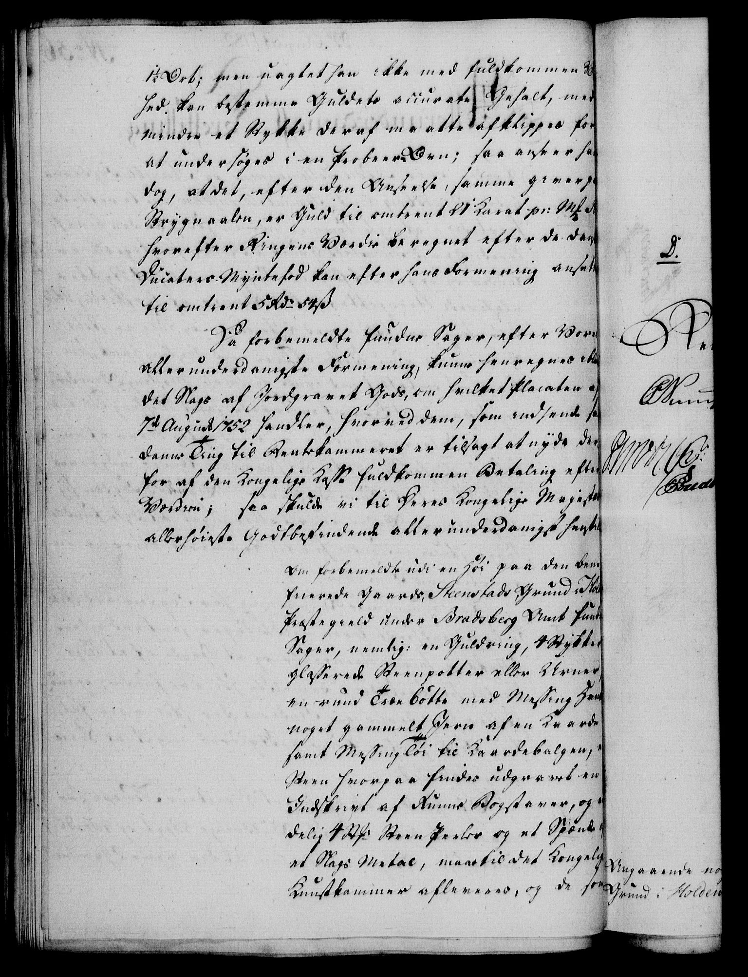 Rentekammeret, Kammerkanselliet, RA/EA-3111/G/Gf/Gfa/L0064: Norsk relasjons- og resolusjonsprotokoll (merket RK 52.64), 1782, p. 424