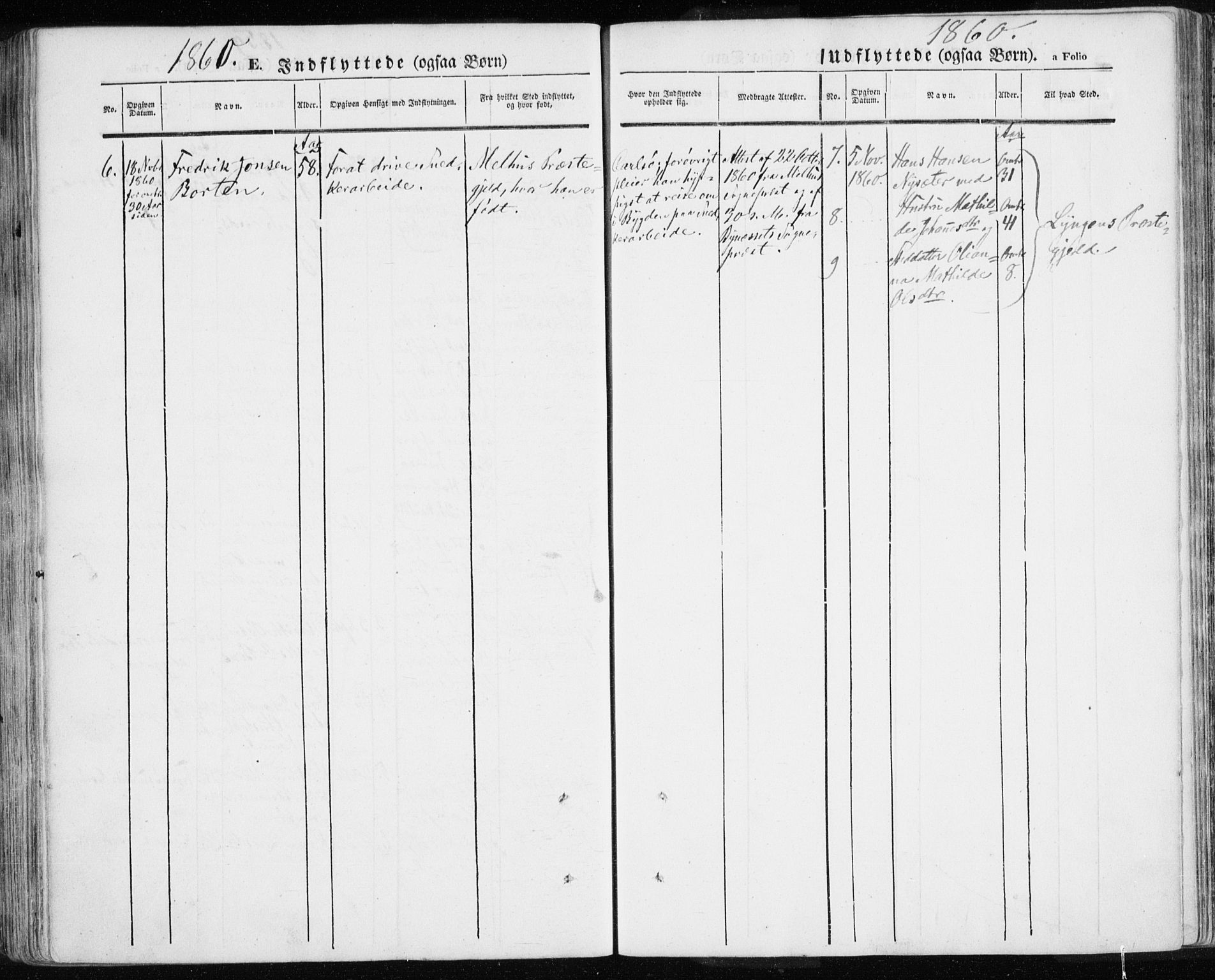 Karlsøy sokneprestembete, AV/SATØ-S-1299/H/Ha/Haa/L0003kirke: Parish register (official) no. 3, 1843-1860