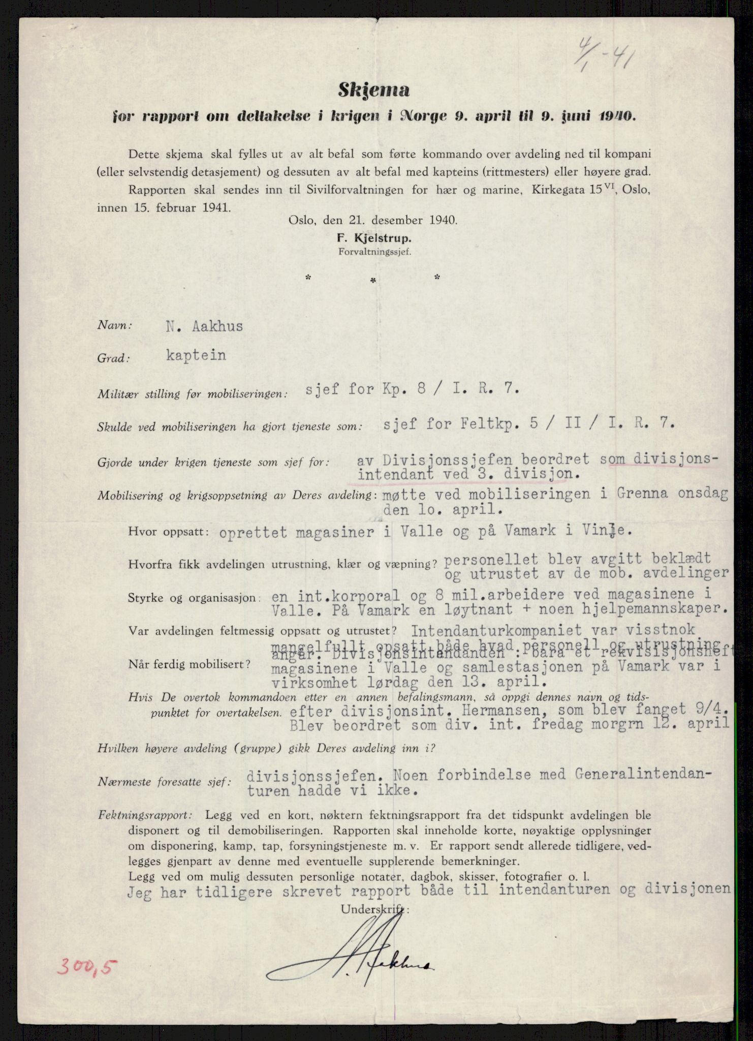 Forsvaret, Forsvarets krigshistoriske avdeling, AV/RA-RAFA-2017/Y/Yb/L0088: II-C-11-300-311  -  3. Divisjon., 1940, p. 610