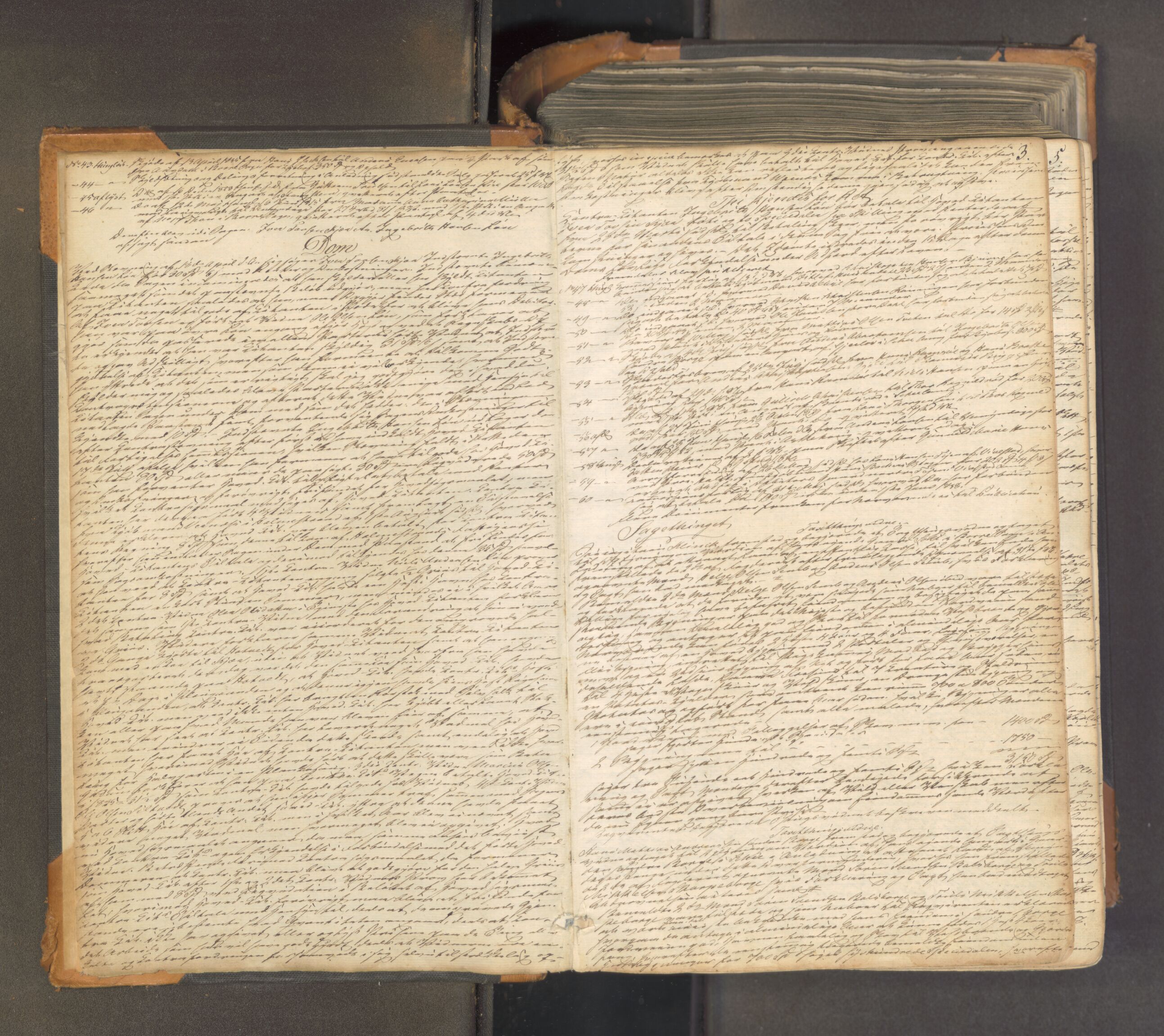 Søndre Jarlsberg sorenskriveri, AV/SAKO-A-129/F/Fa/L0033: Tingbok, 1837-1845, p. 2b-3a