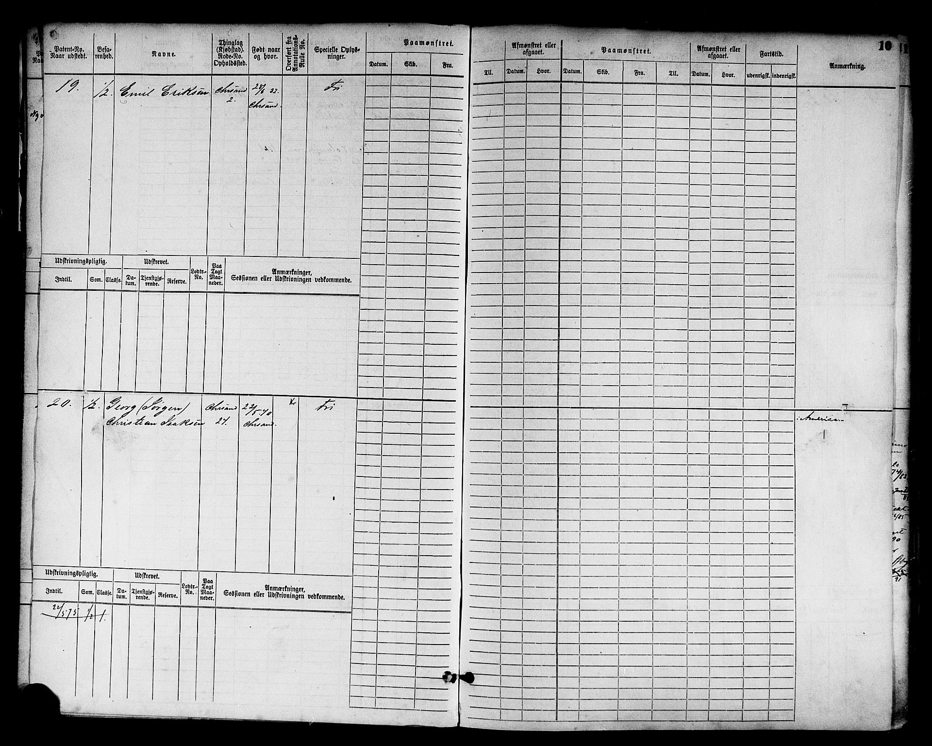 Kristiansand mønstringskrets, AV/SAK-2031-0015/F/Fb/L0003: Hovedrulle nr 1-762, I-10, 1860-1911, p. 17