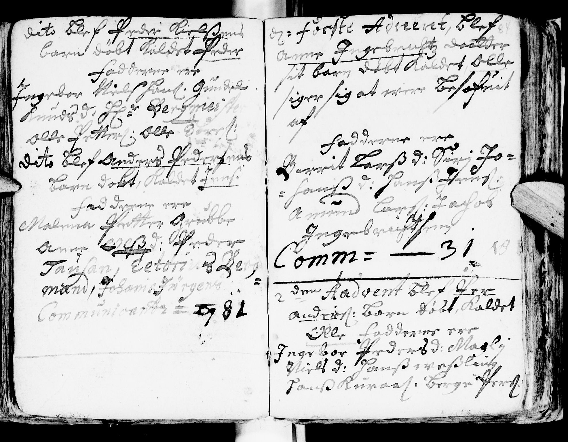 Ministerialprotokoller, klokkerbøker og fødselsregistre - Sør-Trøndelag, SAT/A-1456/681/L0923: Parish register (official) no. 681A01, 1691-1700, p. 84