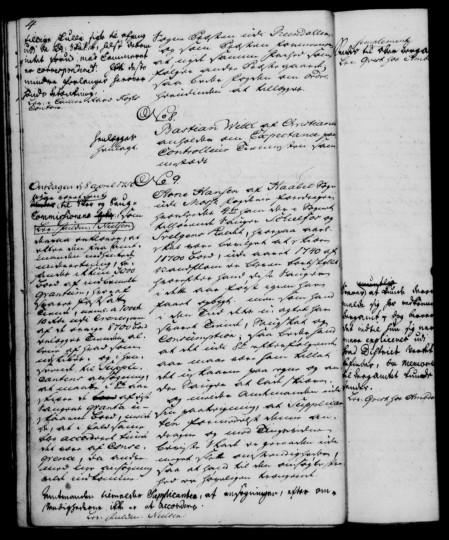 Rentekammeret, Kammerkanselliet, AV/RA-EA-3111/G/Gh/Gha/L0030: Norsk ekstraktmemorialprotokoll (merket RK 53.75), 1749-1751, p. 4