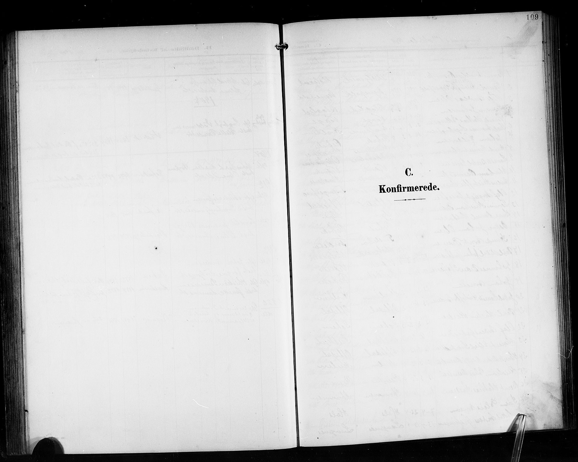 Vågsøy sokneprestembete, SAB/A-81601/H/Hab: Parish register (copy) no. A 1, 1905-1926, p. 109