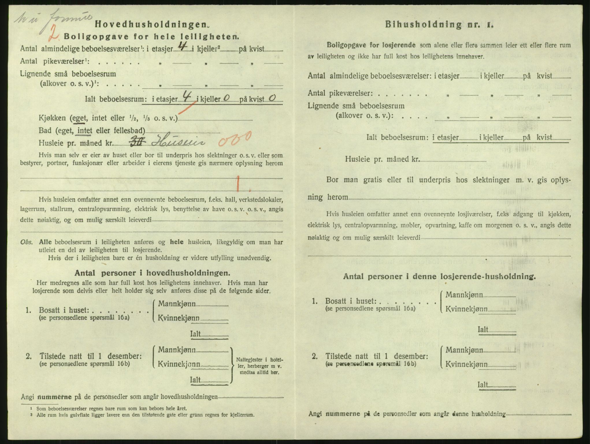 SAK, 1920 census for Tvedestrand, 1920, p. 1140