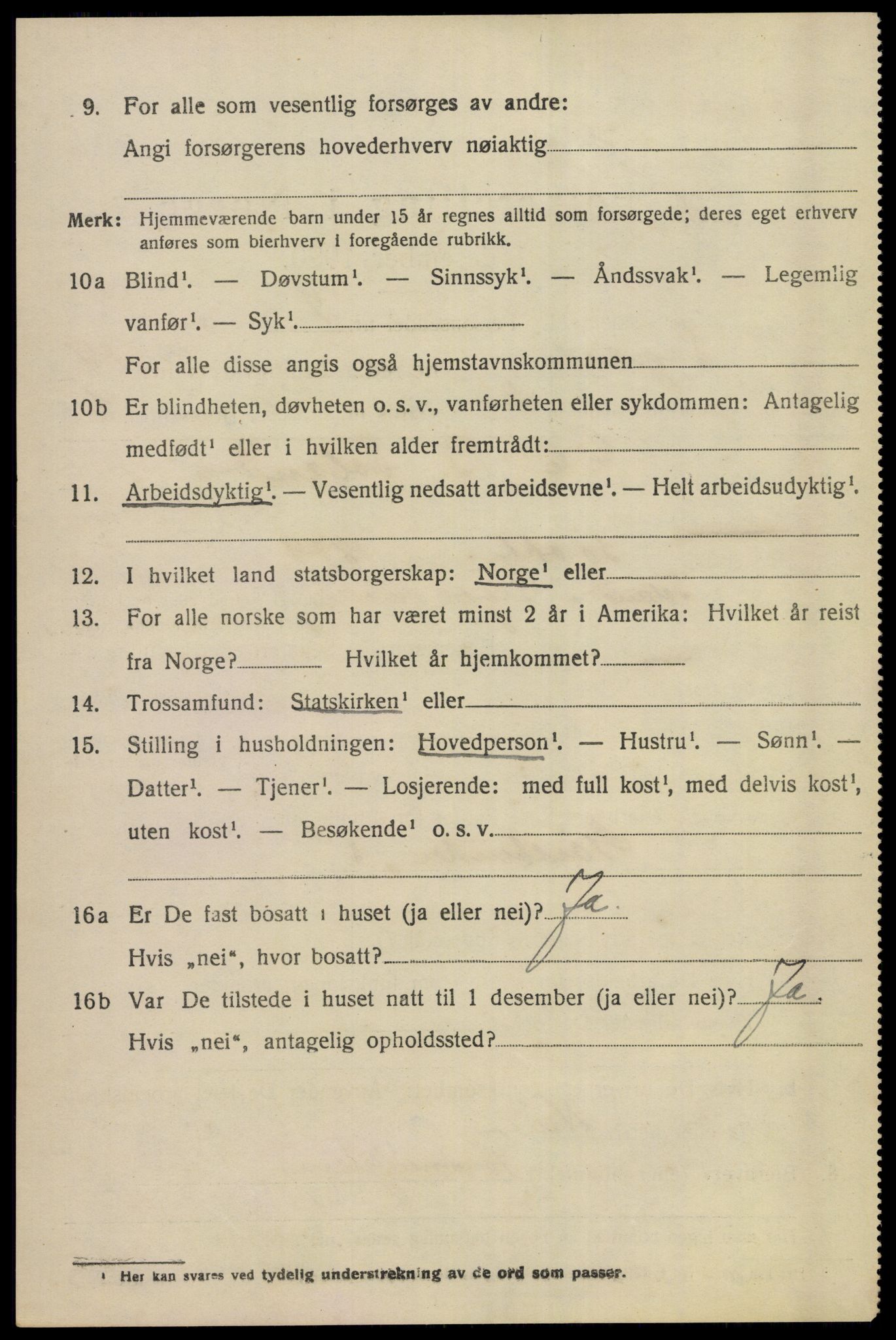 SAKO, 1920 census for Sigdal, 1920, p. 8873