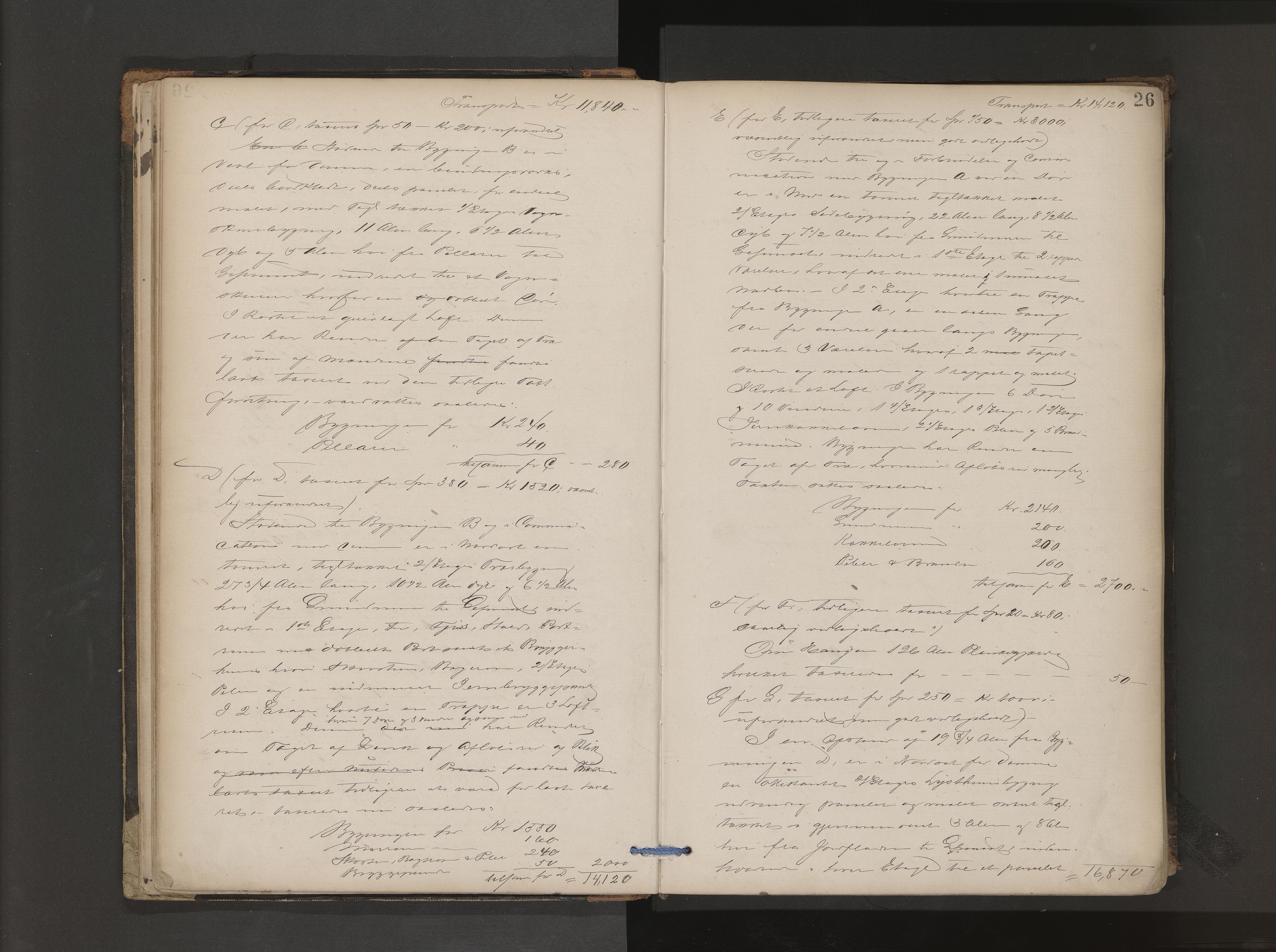 Drammen magistrat, AV/SAKO-A-846/F/Fa/Faa/L0004: Branntakstprotokoll, 1880-1886, p. 26