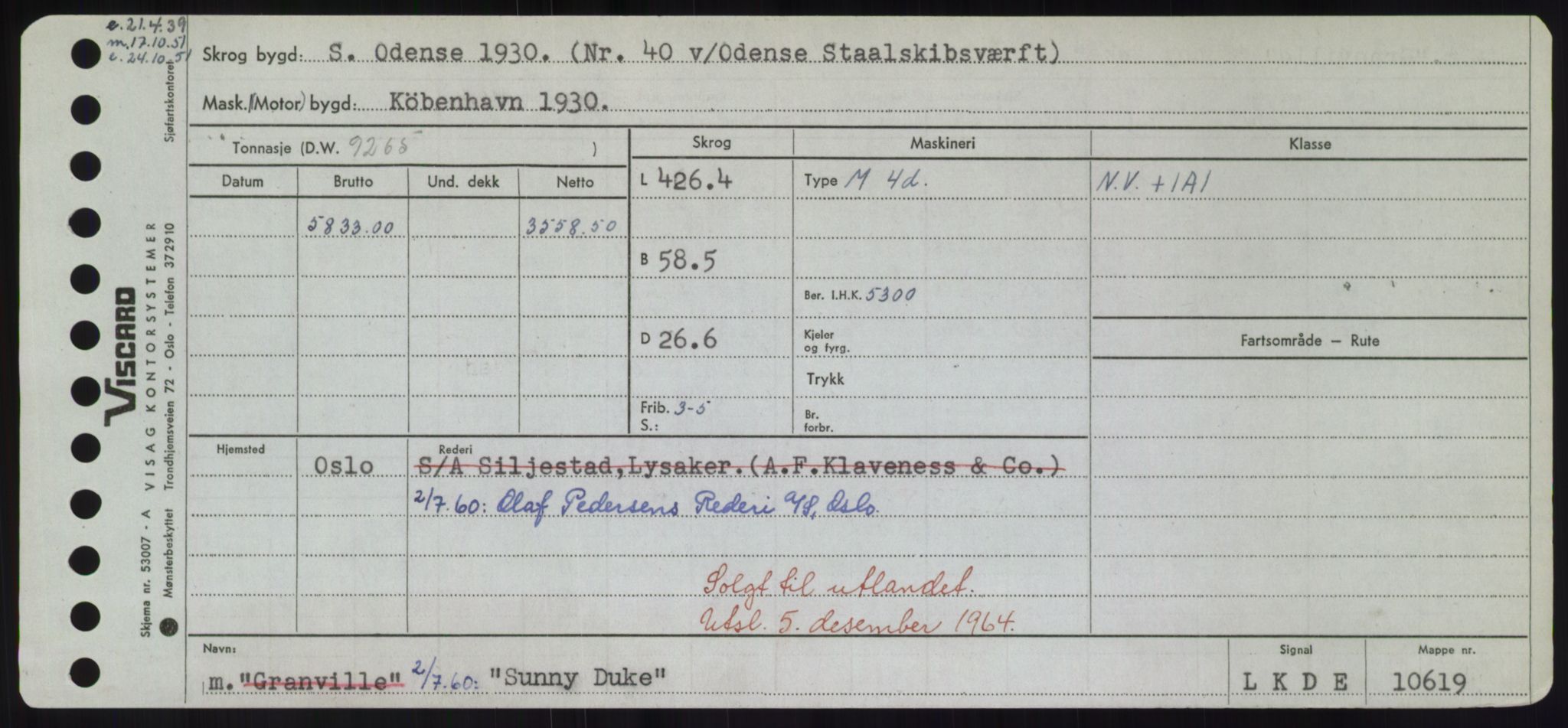 Sjøfartsdirektoratet med forløpere, Skipsmålingen, AV/RA-S-1627/H/Hd/L0037: Fartøy, Su-Så, p. 149