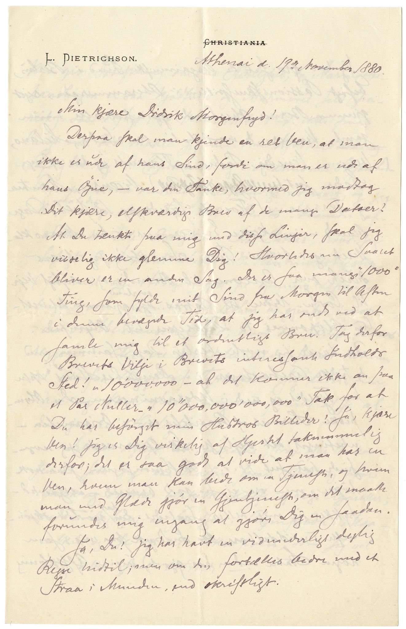 Diderik Maria Aalls brevsamling, NF/Ark-1023/F/L0003: D.M. Aalls brevsamling. D - G, 1797-1889, p. 49