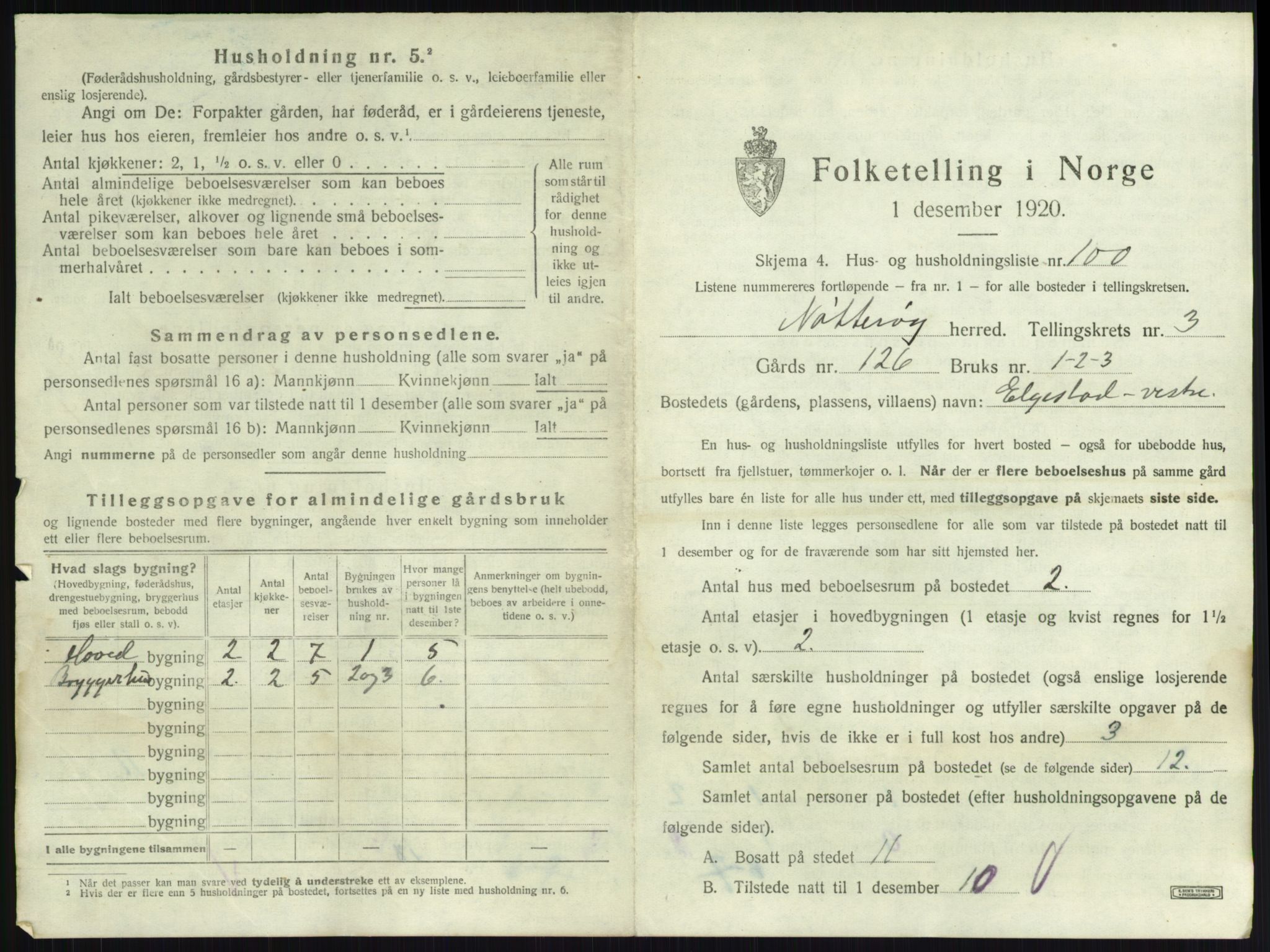 SAKO, 1920 census for Nøtterøy, 1920, p. 690