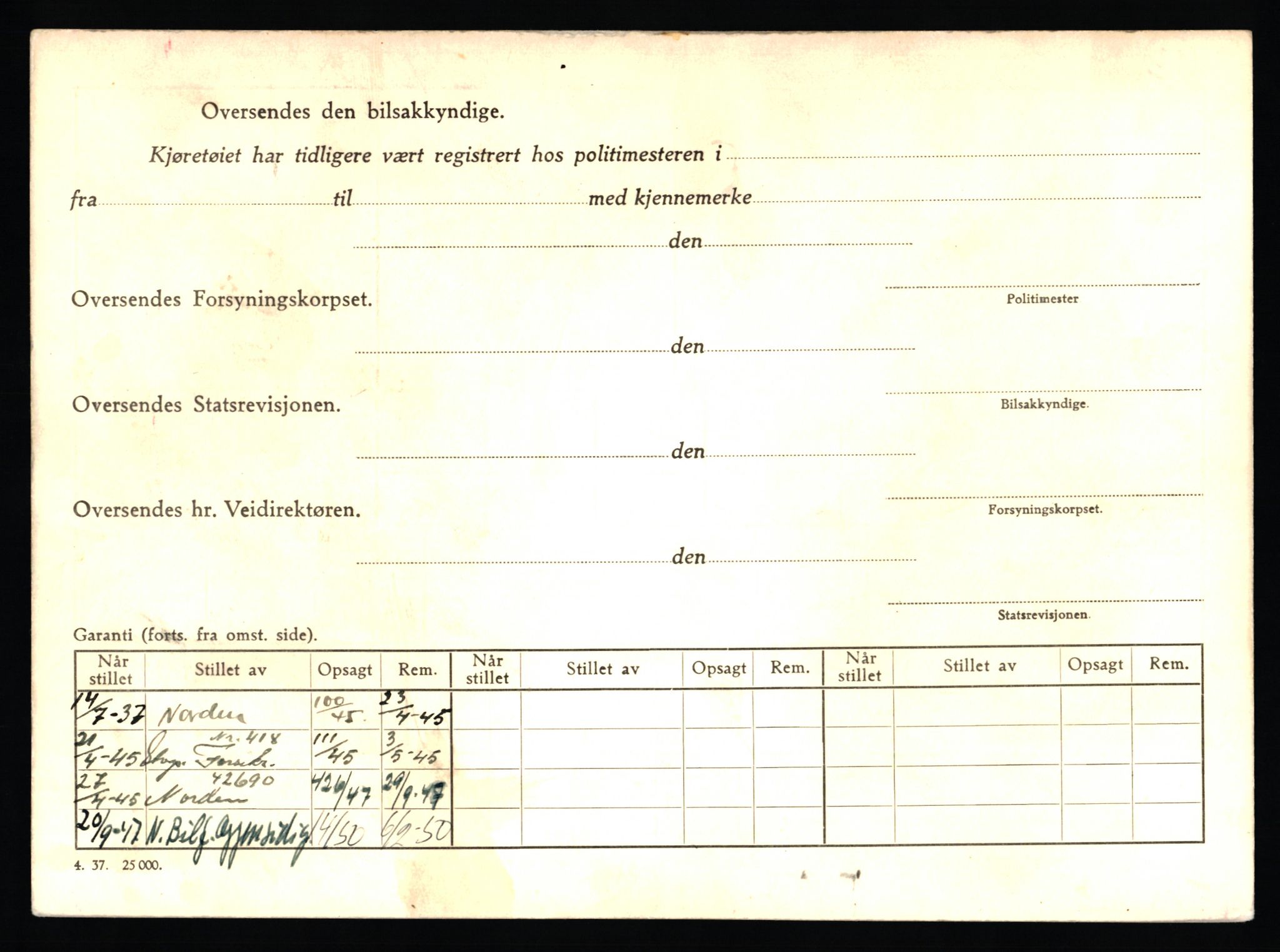 Stavanger trafikkstasjon, AV/SAST-A-101942/0/F/L0009: L-3000 - L-3349, 1930-1971, p. 604