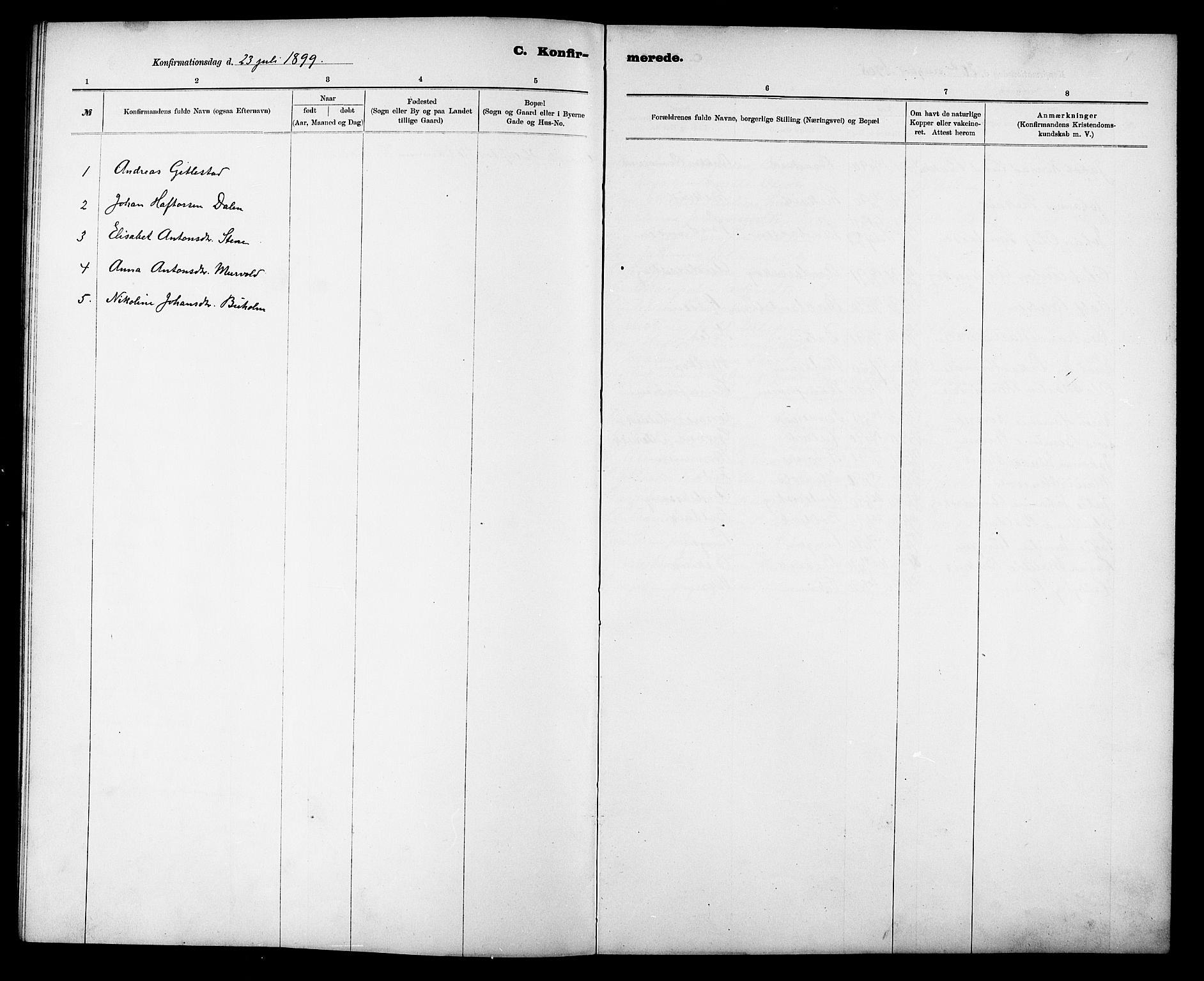 Ministerialprotokoller, klokkerbøker og fødselsregistre - Sør-Trøndelag, AV/SAT-A-1456/635/L0553: Parish register (copy) no. 635C01, 1898-1919