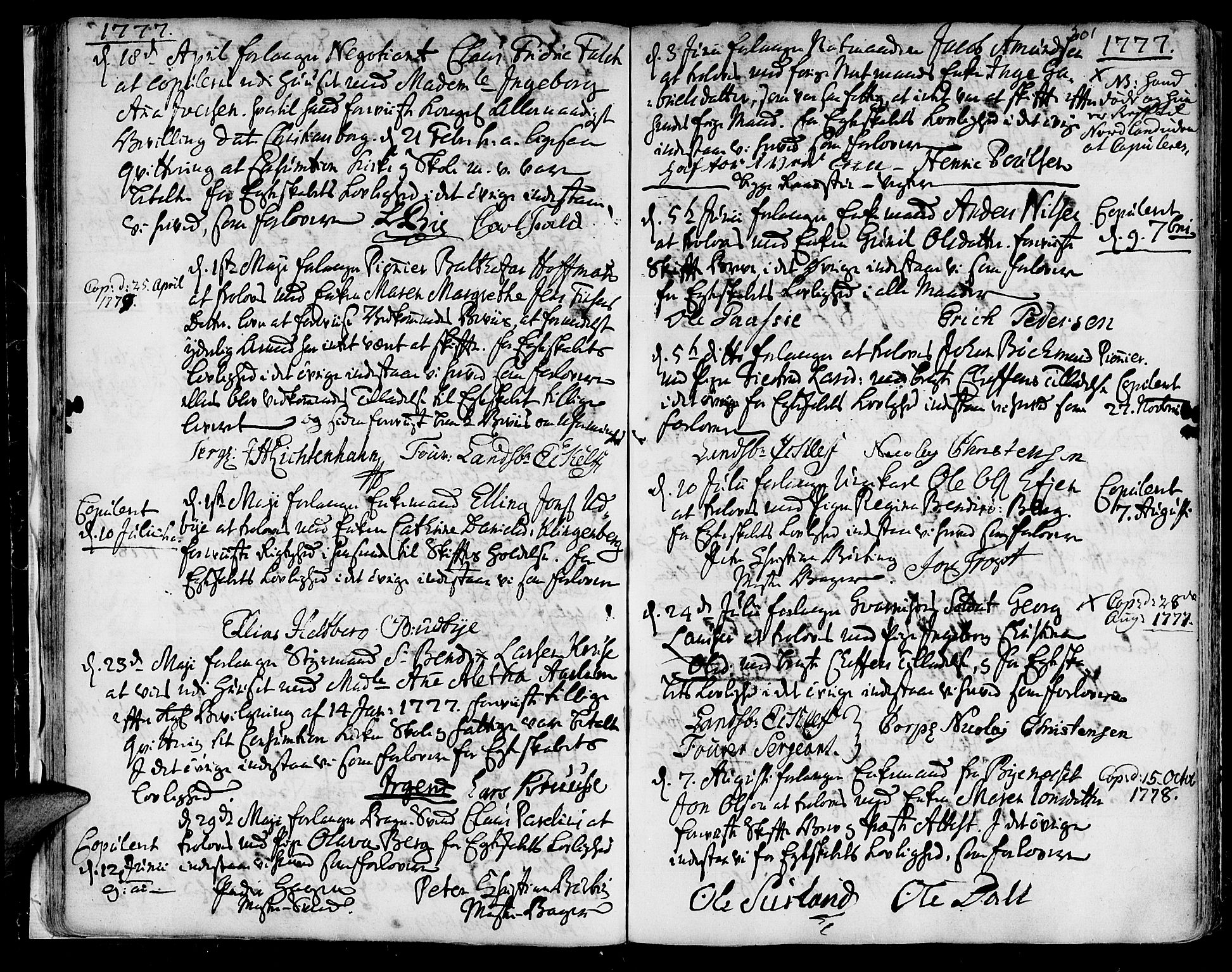 Ministerialprotokoller, klokkerbøker og fødselsregistre - Sør-Trøndelag, SAT/A-1456/601/L0038: Parish register (official) no. 601A06, 1766-1877, p. 301