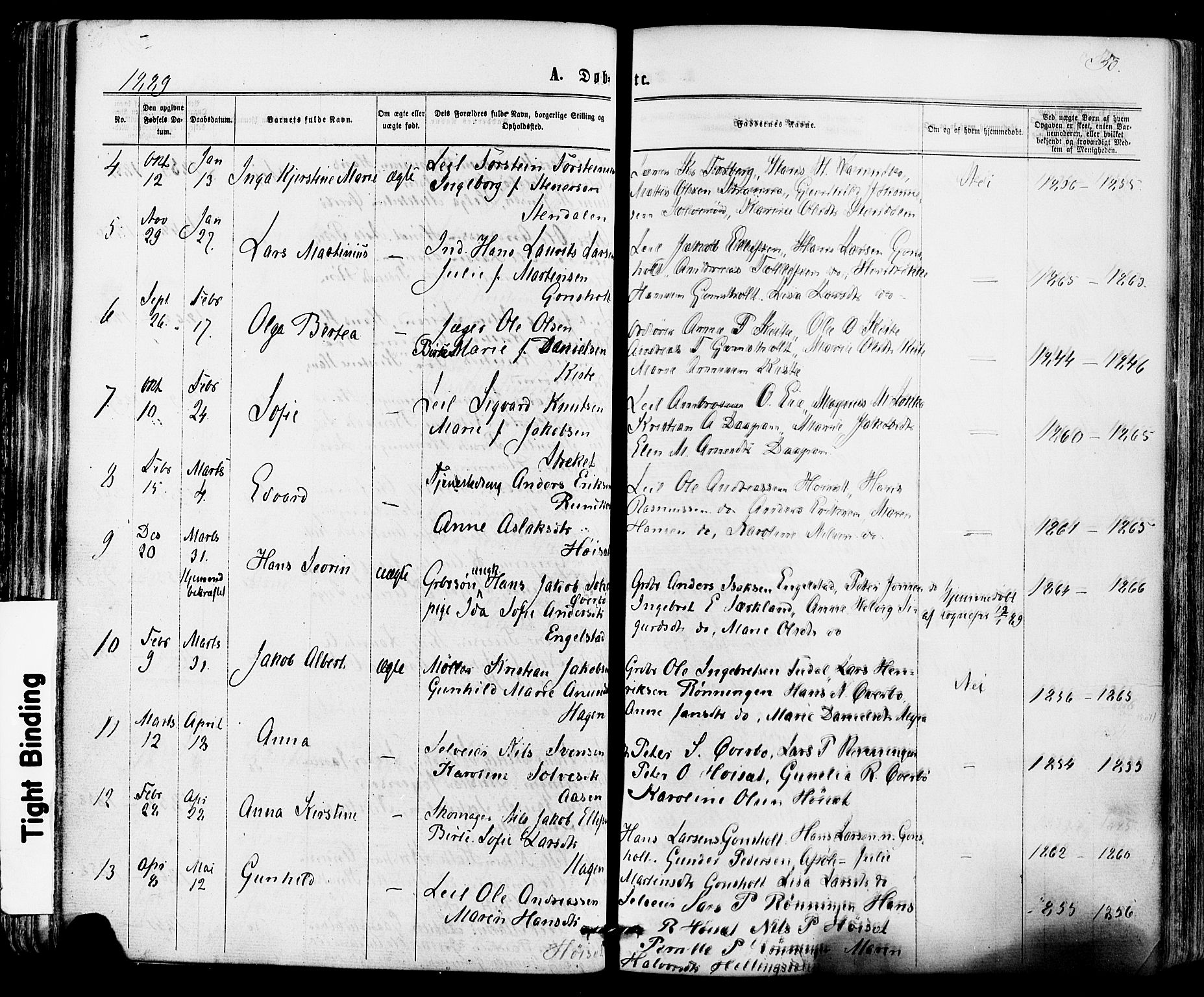 Siljan kirkebøker, AV/SAKO-A-300/F/Fa/L0002: Parish register (official) no. 2, 1870-1895, p. 50