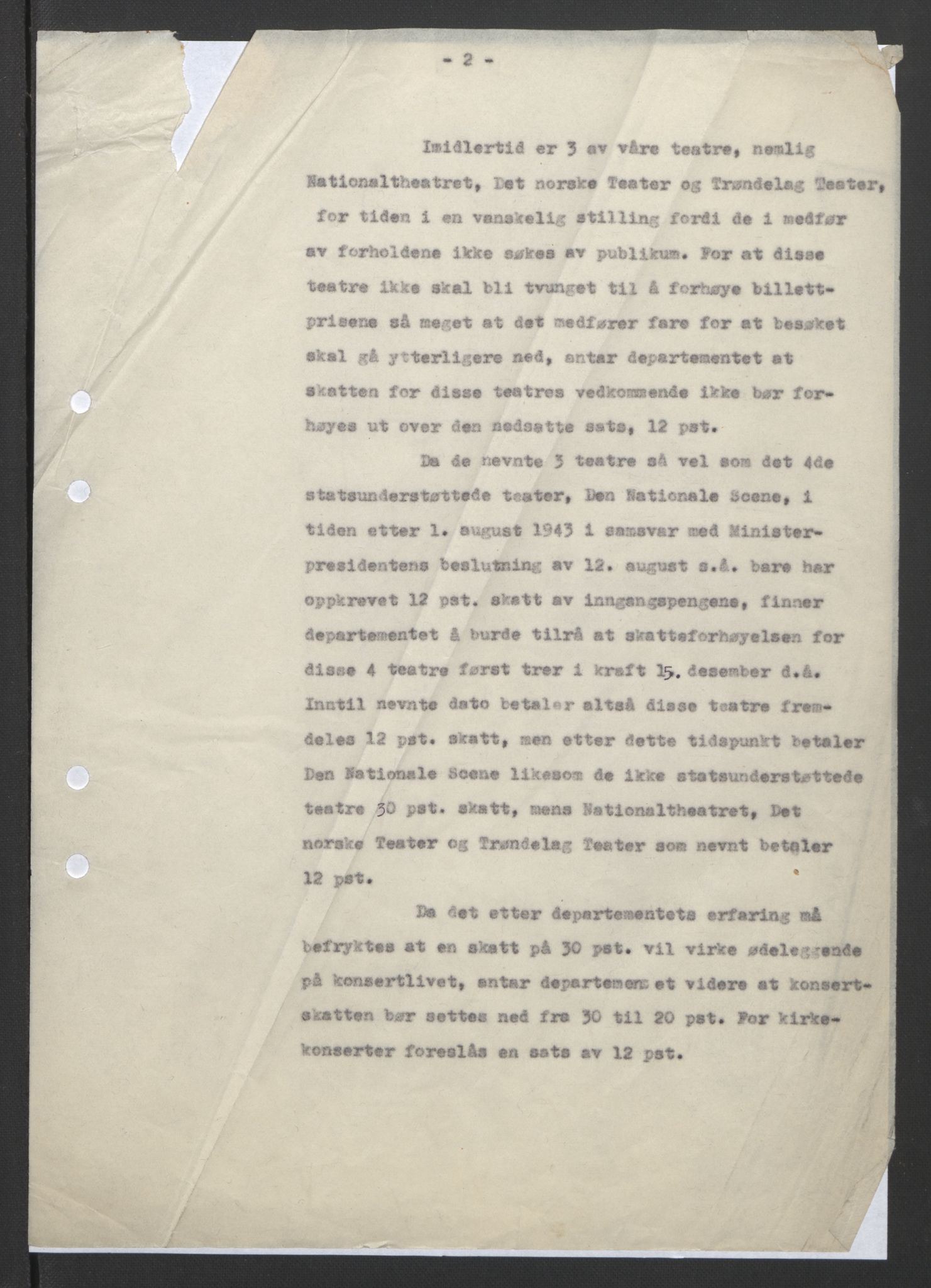 NS-administrasjonen 1940-1945 (Statsrådsekretariatet, de kommisariske statsråder mm), AV/RA-S-4279/D/Db/L0090: Foredrag til vedtak utenfor ministermøte, 1942-1945, p. 119