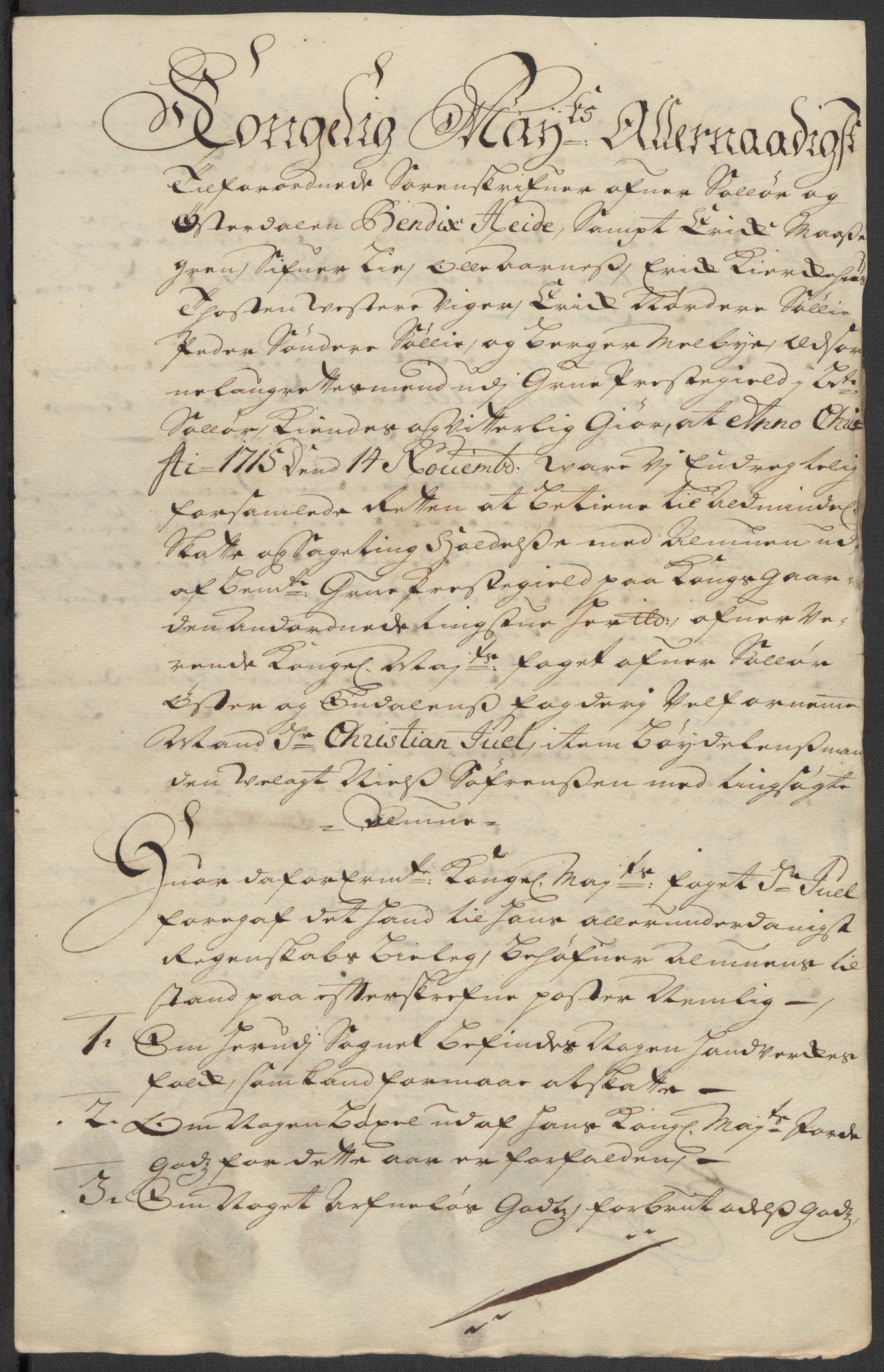 Rentekammeret inntil 1814, Reviderte regnskaper, Fogderegnskap, AV/RA-EA-4092/R13/L0853: Fogderegnskap Solør, Odal og Østerdal, 1715, p. 165