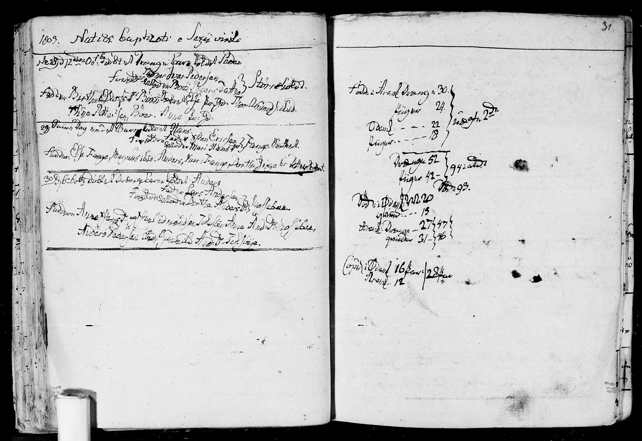 Aremark prestekontor Kirkebøker, AV/SAO-A-10899/F/Fa/L0004: Parish register (official) no. I 4, 1796-1814, p. 31