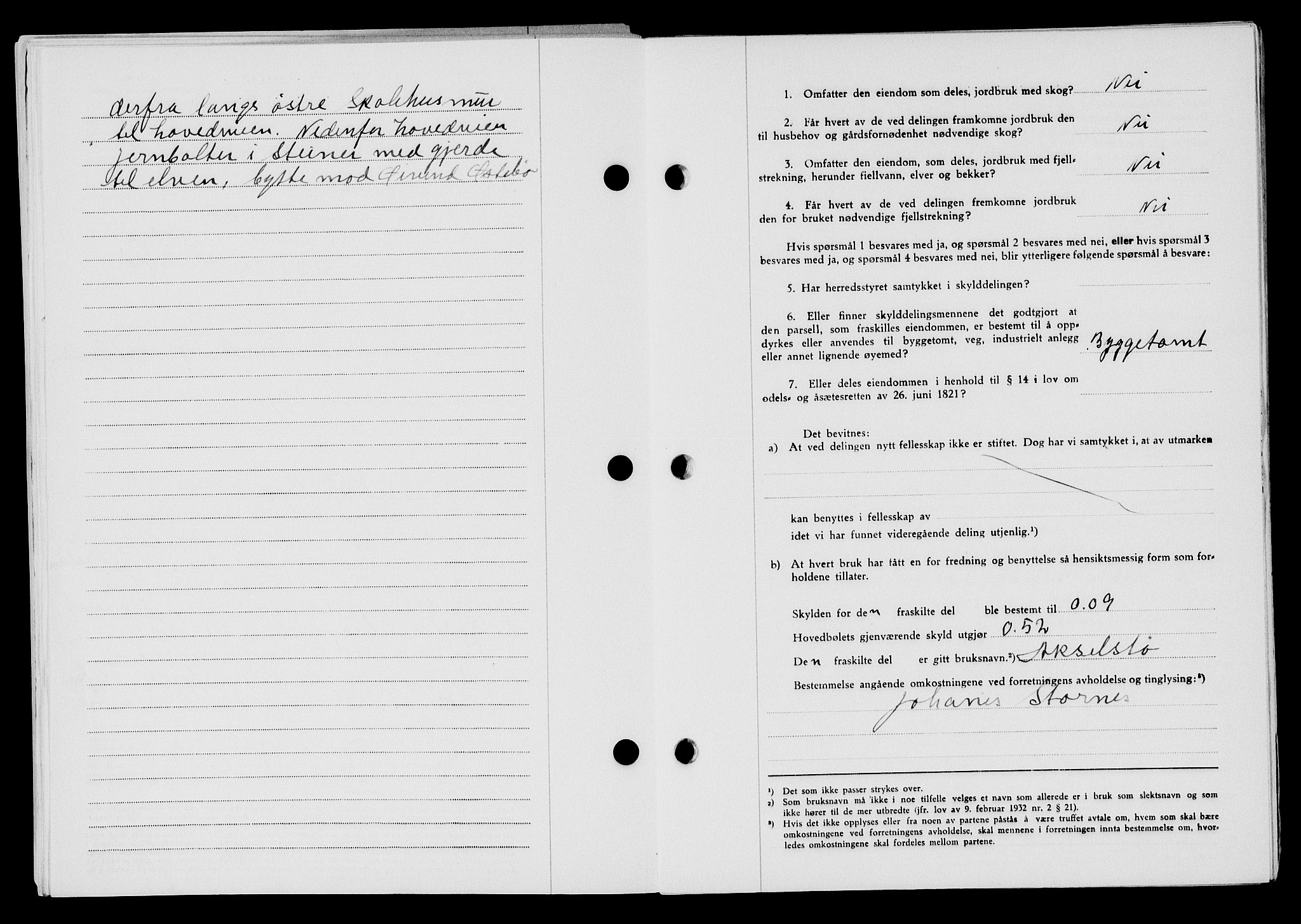 Flekkefjord sorenskriveri, SAK/1221-0001/G/Gb/Gba/L0063: Mortgage book no. A-11, 1947-1948, Diary no: : 1201/1947