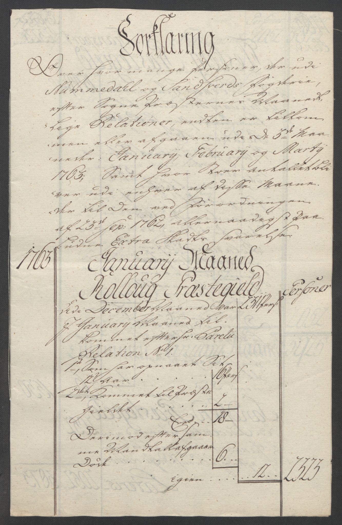 Rentekammeret inntil 1814, Reviderte regnskaper, Fogderegnskap, AV/RA-EA-4092/R24/L1672: Ekstraskatten Numedal og Sandsvær, 1762-1767, p. 177