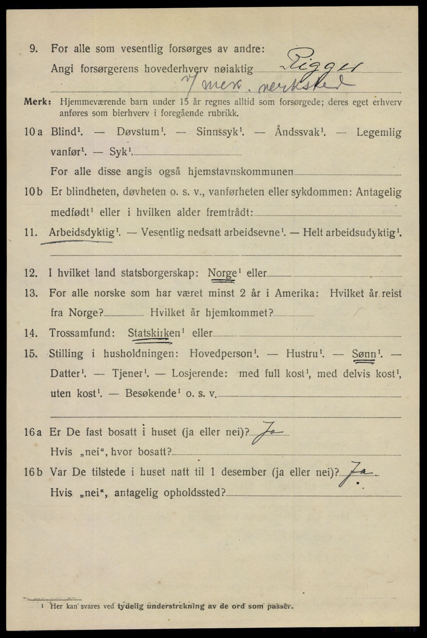 SAO, 1920 census for Fredrikstad, 1920, p. 39208