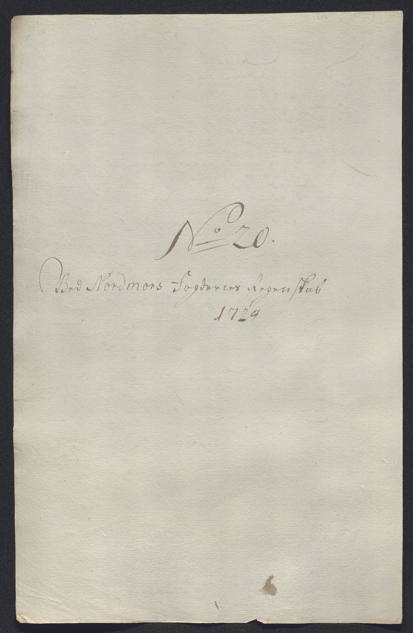 Rentekammeret inntil 1814, Reviderte regnskaper, Fogderegnskap, RA/EA-4092/R56/L3757: Fogderegnskap Nordmøre, 1724, p. 217