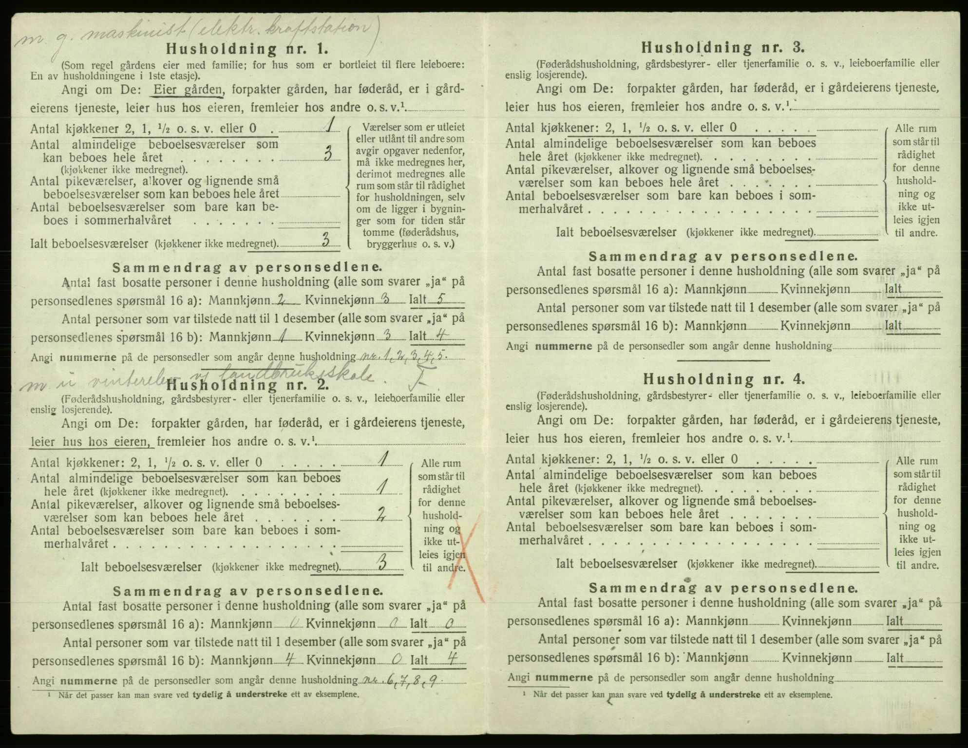 SAB, 1920 census for Fana, 1920, p. 2922