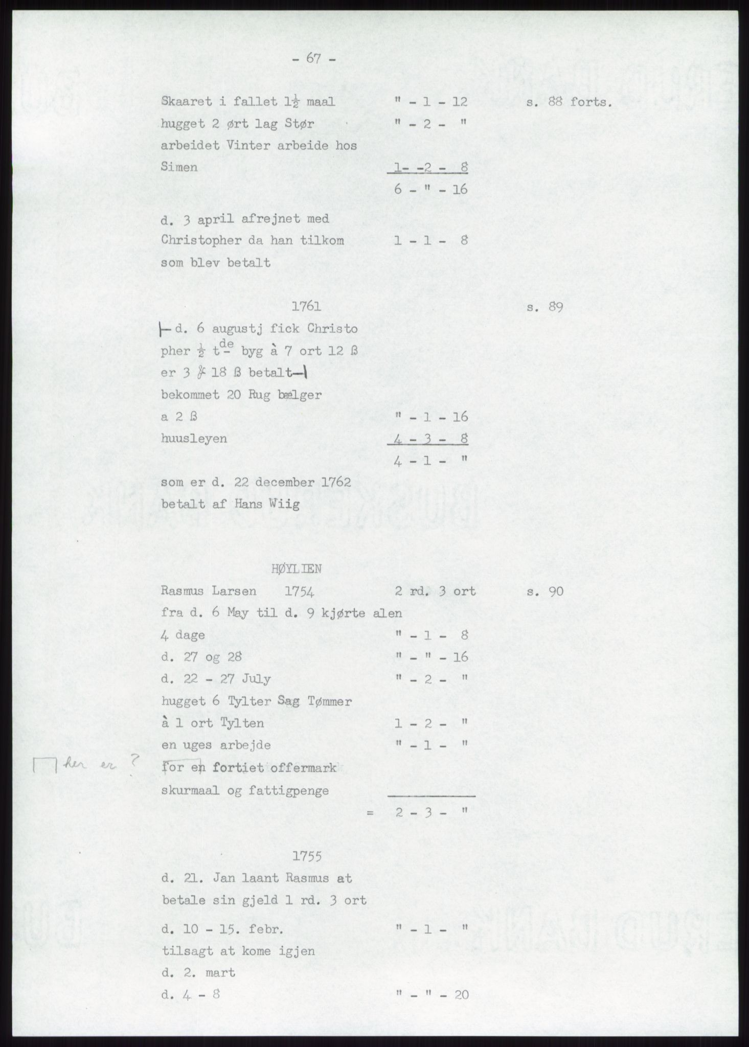 Samlinger til kildeutgivelse, Diplomavskriftsamlingen, AV/RA-EA-4053/H/Ha, p. 1414