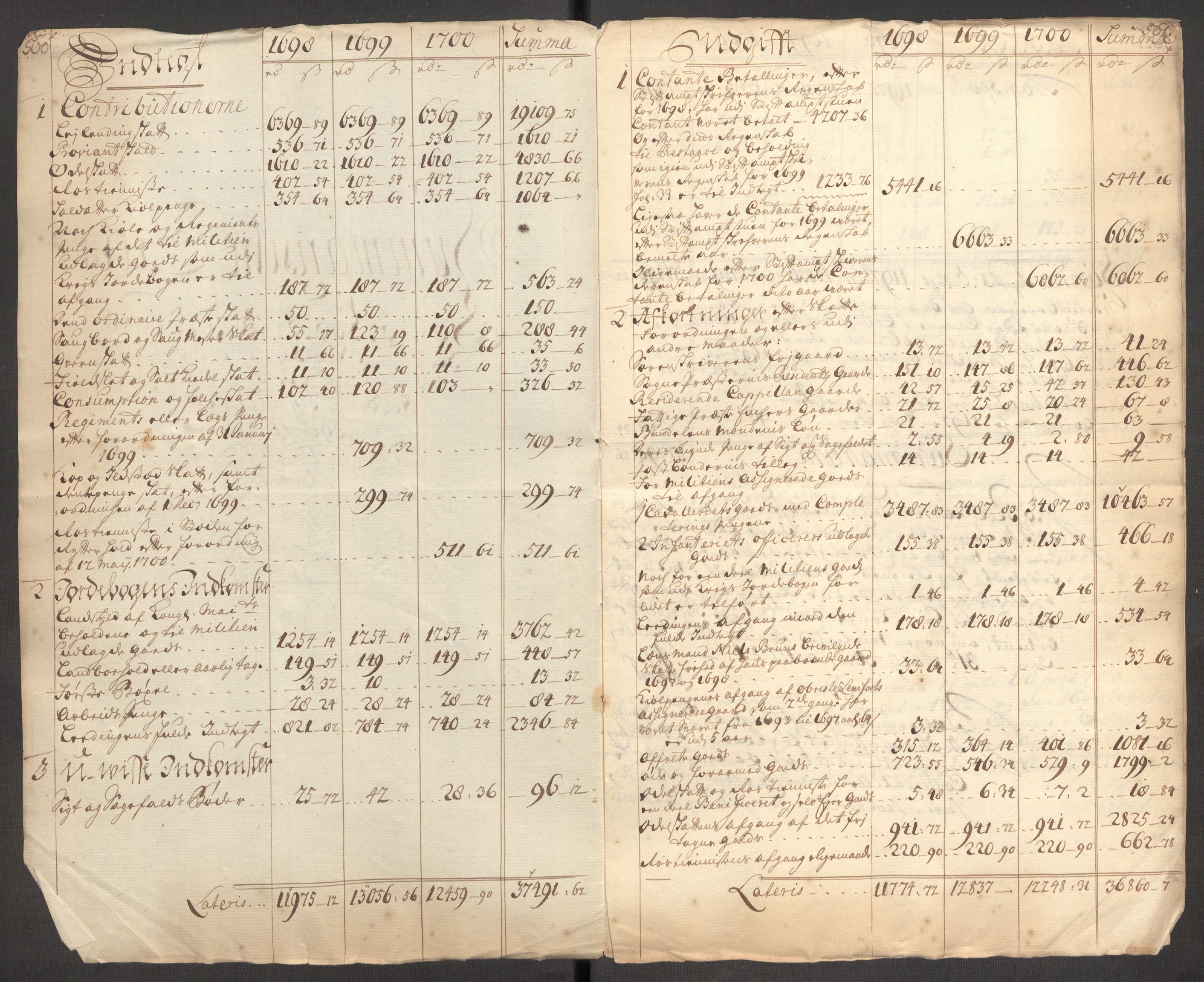 Rentekammeret inntil 1814, Reviderte regnskaper, Fogderegnskap, RA/EA-4092/R62/L4192: Fogderegnskap Stjørdal og Verdal, 1700, p. 36