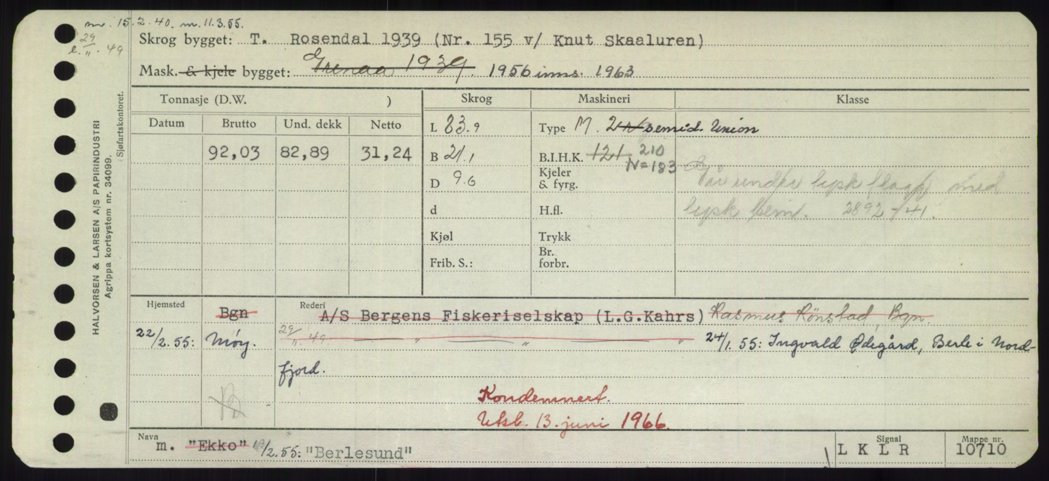 Sjøfartsdirektoratet med forløpere, Skipsmålingen, AV/RA-S-1627/H/Hd/L0003: Fartøy, B-Bev, p. 857