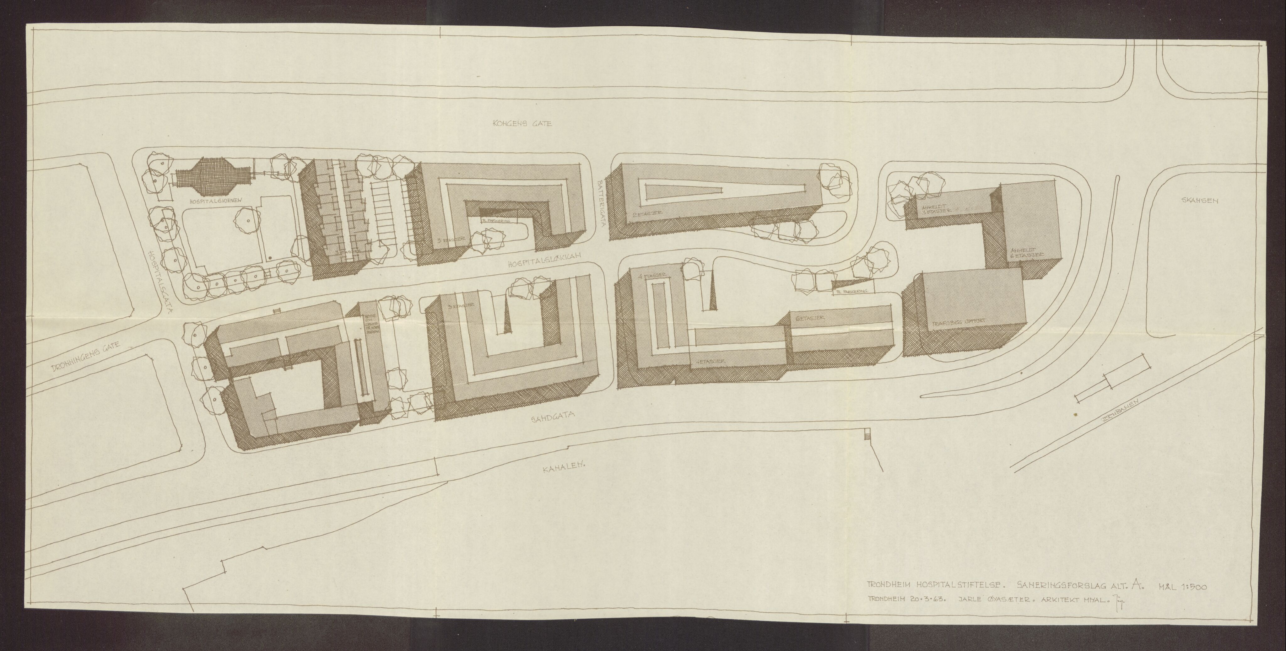 Fortidsminneforeningen, Den trønderske avdeling, AV/SAT-PA-0592/D/Da/L0033: Sakarkiv etter nøkkel, p. 387